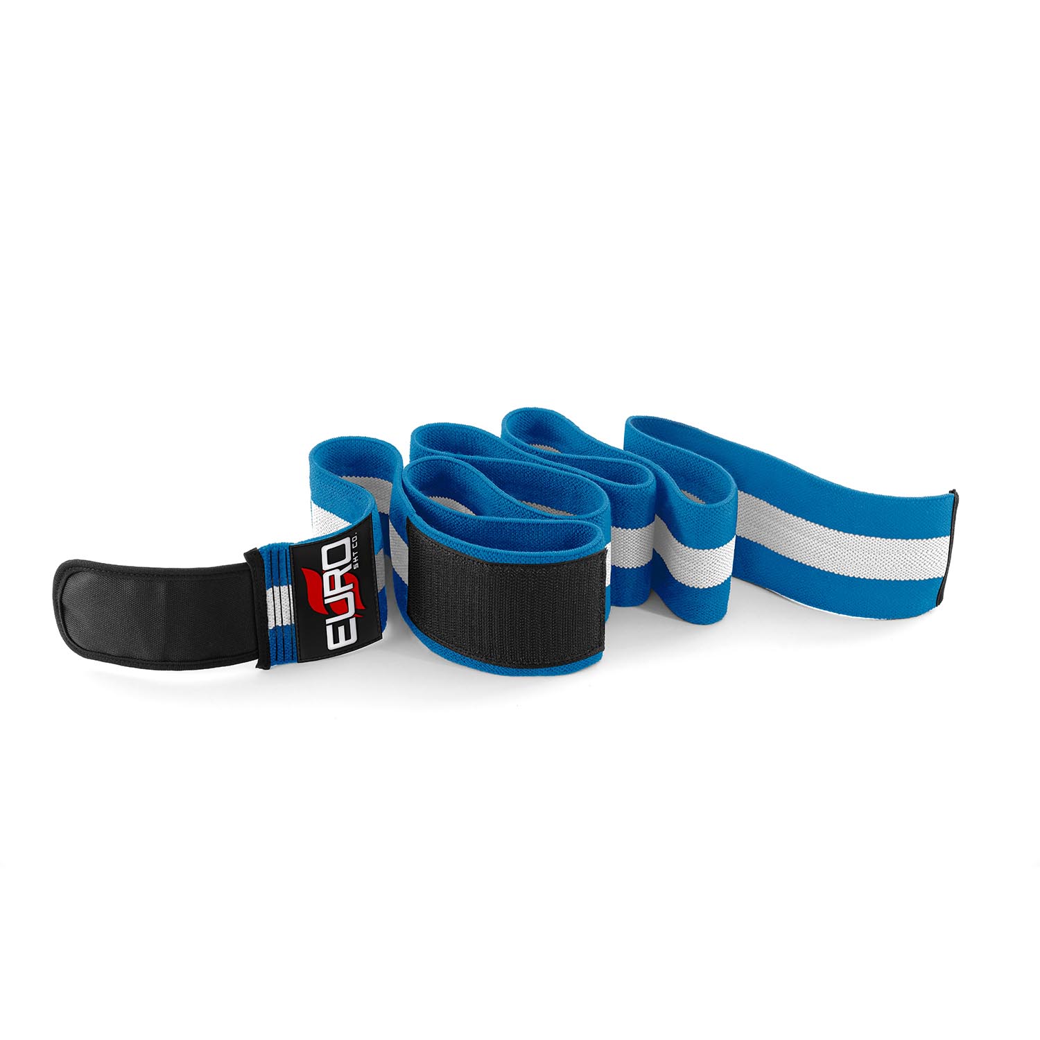 Knee Wraps for Strength Training with Elastic Compression - Image 3