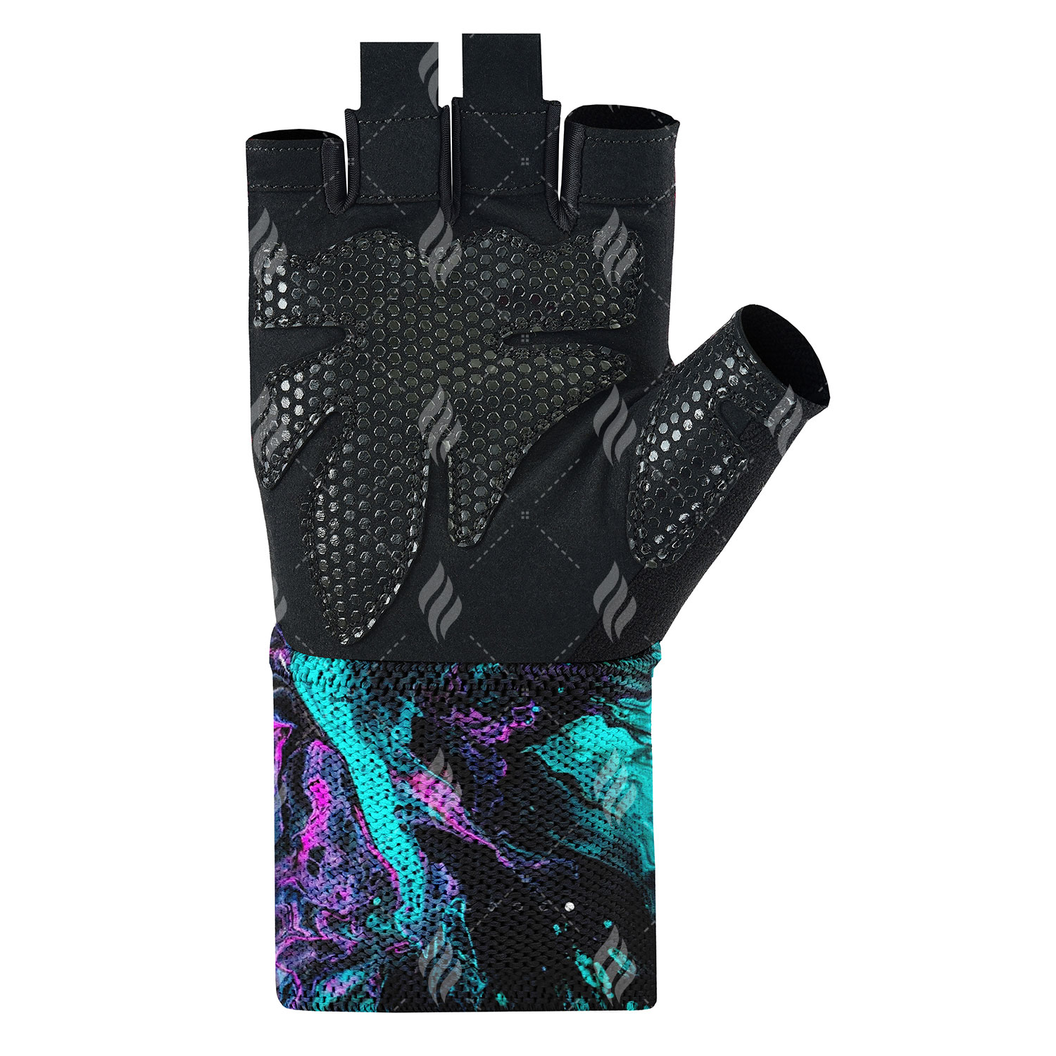 Factory Made Ultra Grip NFL Cooling Wide Receiver Gloves Custom Extreme Sticky Football Receiver Gloves with Strap Closure - Image 3