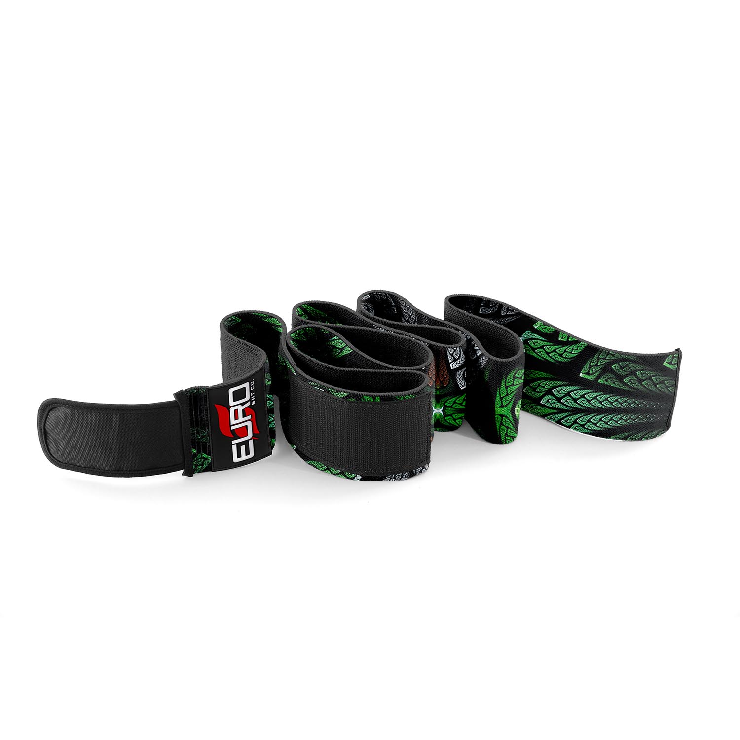 Knee Wraps for Power Training with Adjustable Compression - Image 3