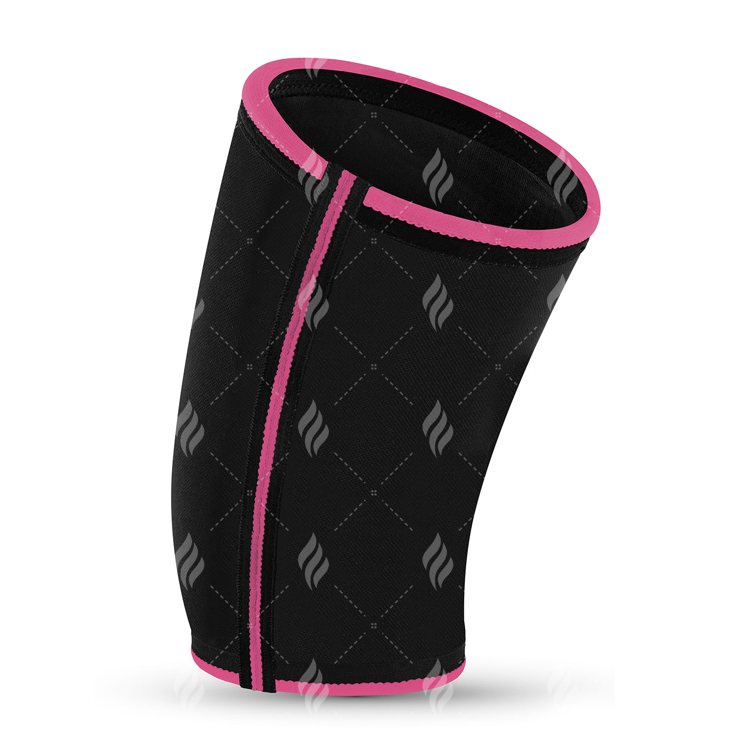 Soft Neoprene Elbow Sleeves Black Color Solid Plain Compression And Support Knee Brace For Weightlifting & Powerlifting - Image 3