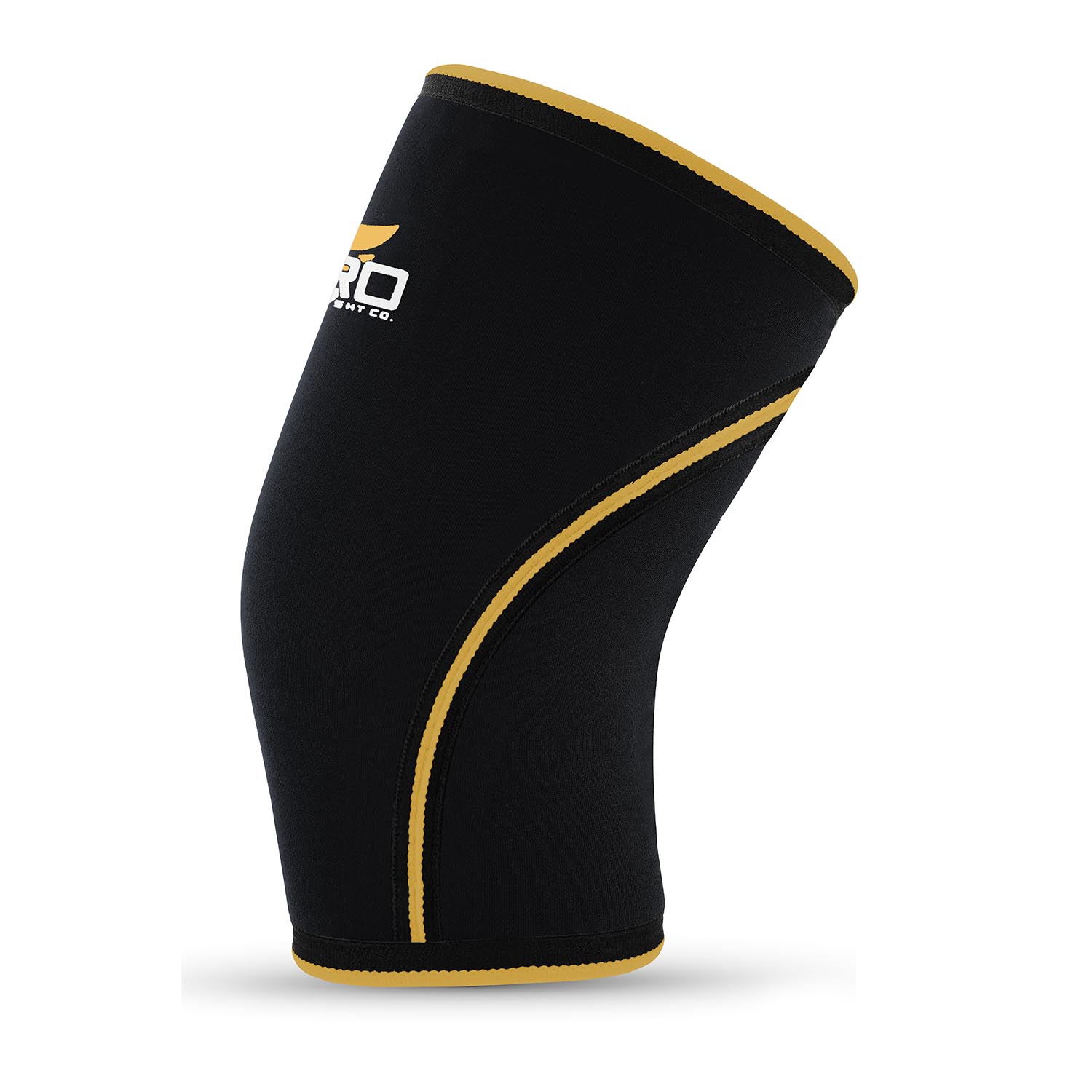 Custom Logo Gym Powerlifting 7mm Weightlifting Compression Knee Support Neoprene Knee Sleeves - Image 3
