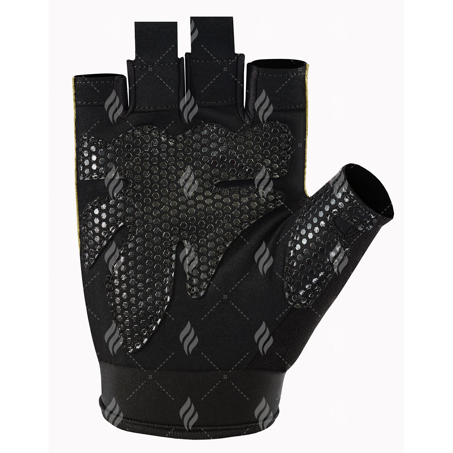 Men's High Quality Leather Gym Gloves with Built-In Wrist Support Padded Palm Fitness Gloves for Outdoor Sports - Image 3