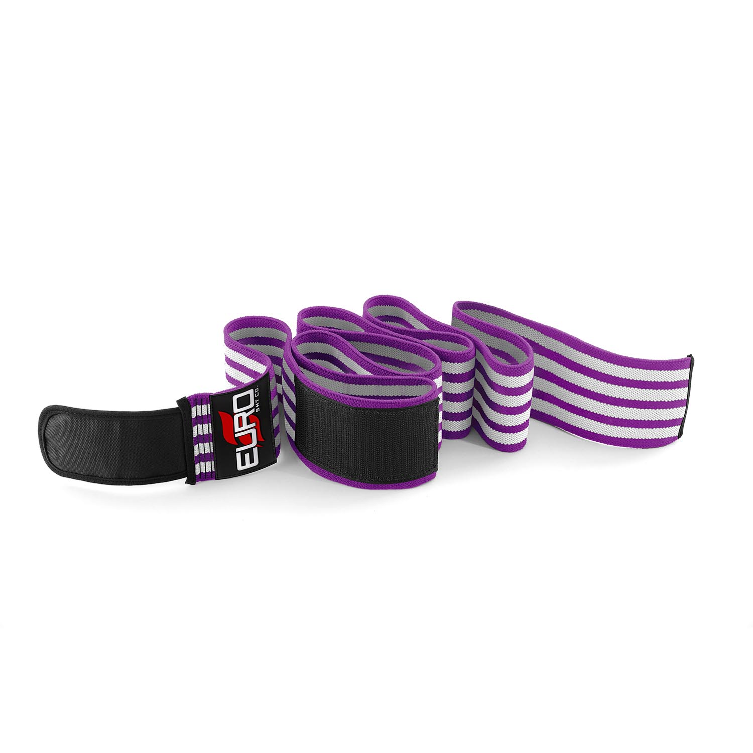Gym Support Knee Wraps Adjustable Compression for Heavy Training - Image 3