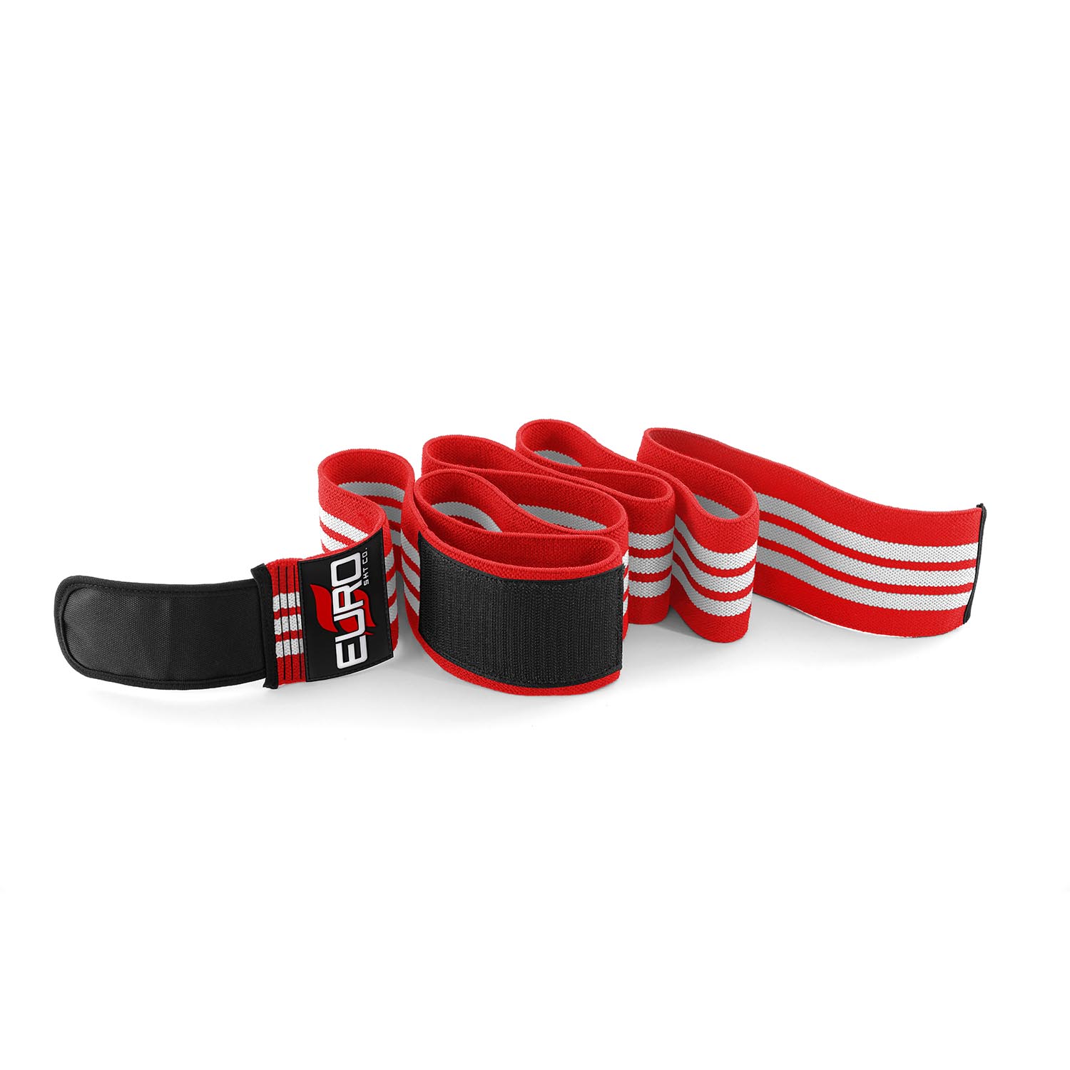 Knee Wraps for Gym Workouts with Adjustable Compression - Image 3