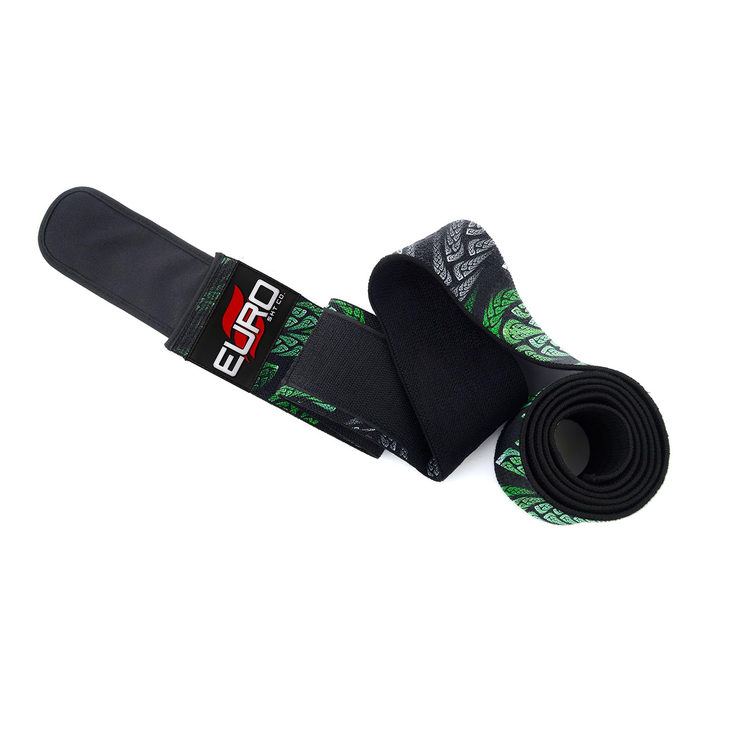 Knee Wraps for Power Training with Adjustable Compression - Image 4