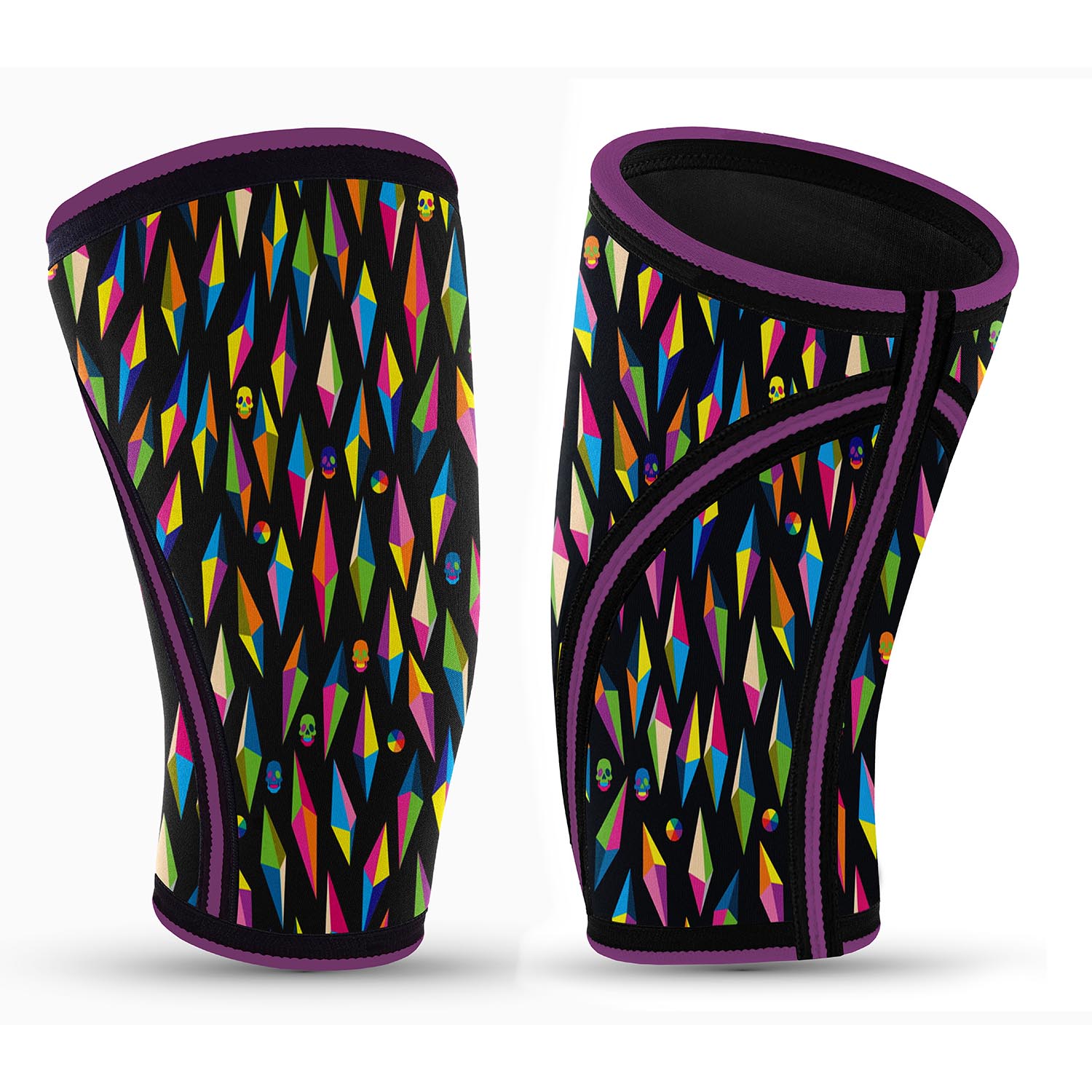 Custom Knee Sleeves Basketball Knee Support Compression Sleeve Sports Basketball Knee Braces for Arthritis Pain Relief - Image 4