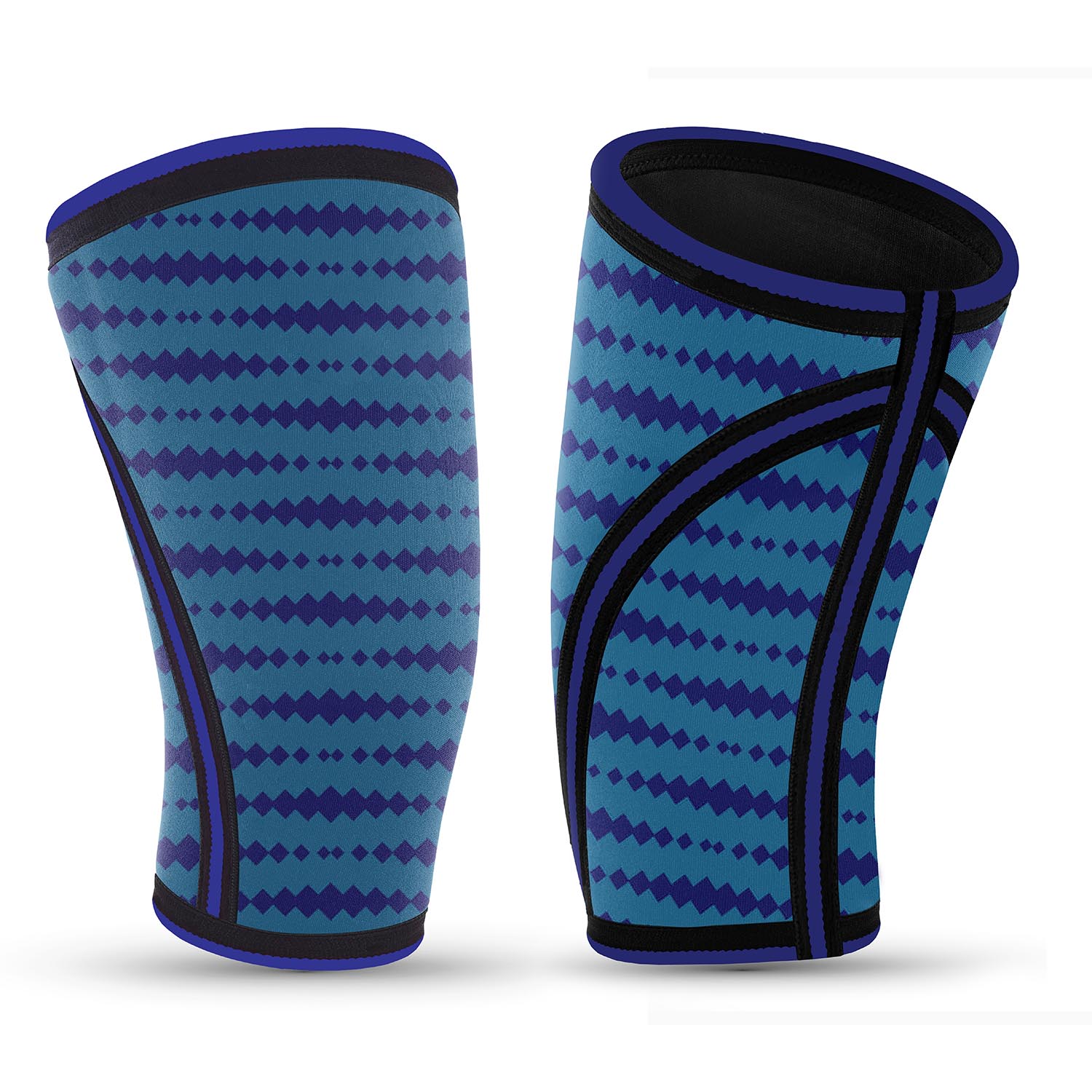 High Quality Custom Weightlifting Compression Powerlifting Neoprene Knee Brace Sleeve Support - Image 4