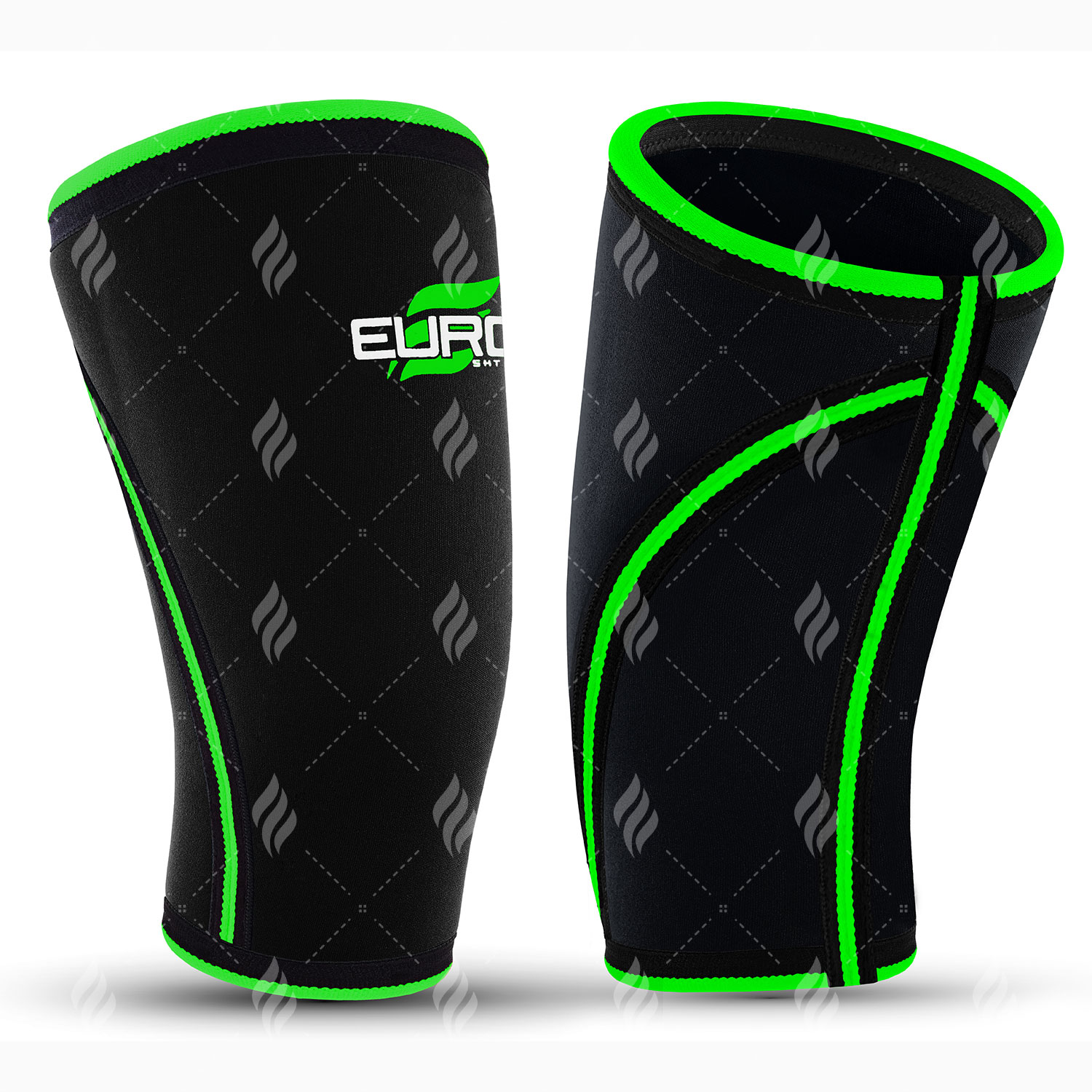 Custom 3D Knit Sports Basketball Anti slip Elastic Compression Knee Brace Sleeves for Men Women - Image 4