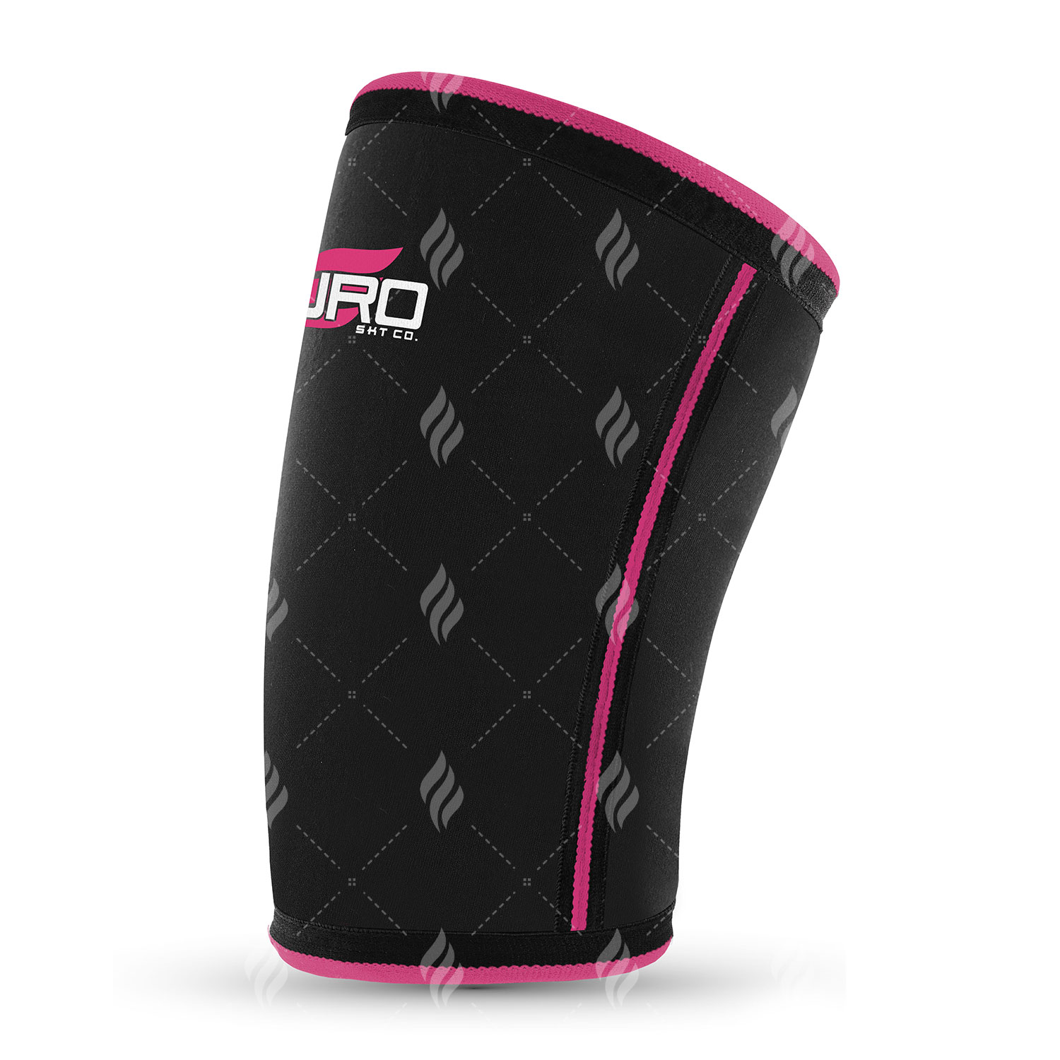 Soft Neoprene Elbow Sleeves Black Color Solid Plain Compression And Support Knee Brace For Weightlifting & Powerlifting - Image 4