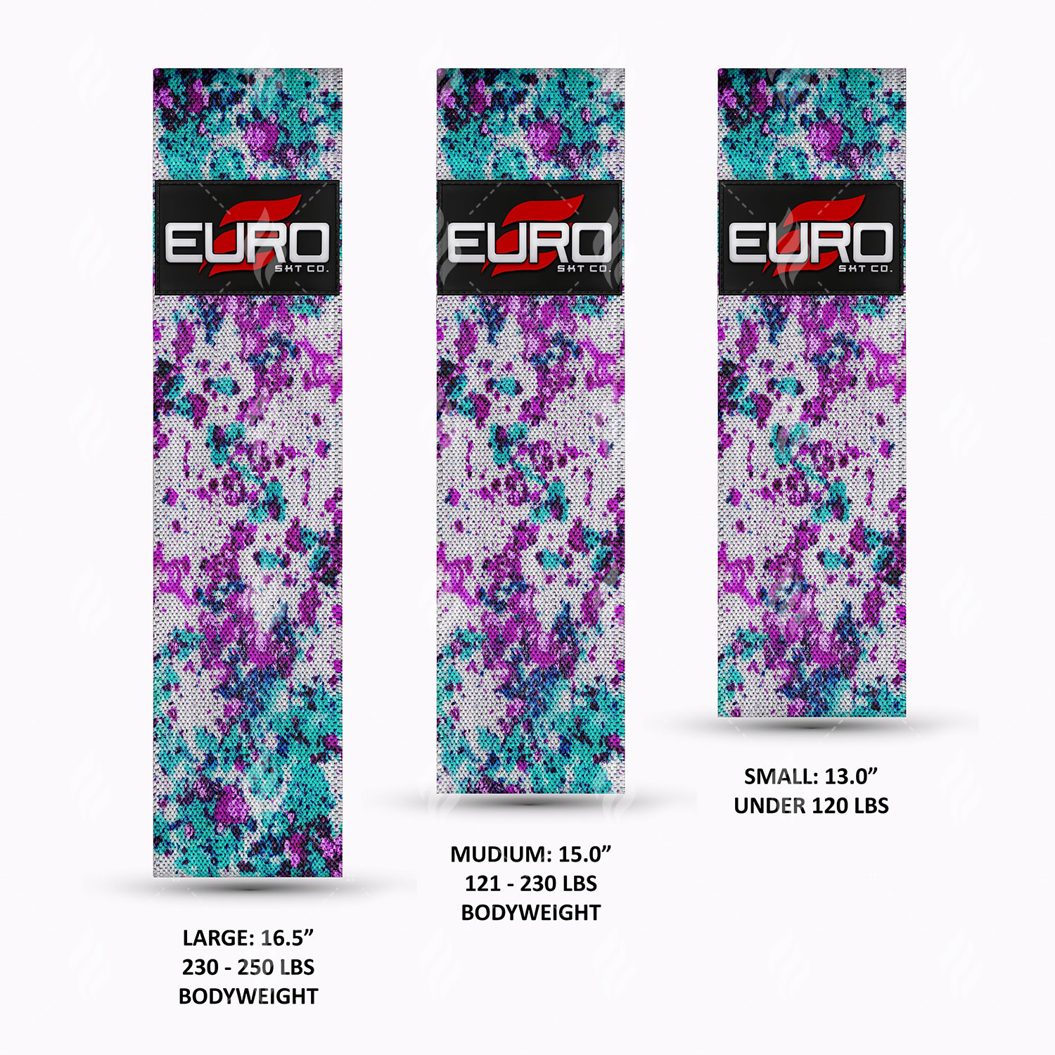 Elastic Booty Fitness Workout Custom Logo Exercise Tpe Hip Bands Resistance Bands Set Loop Bands Yoga Gym For Sports - Image 4