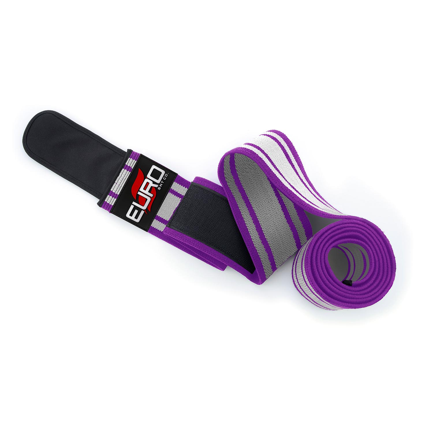Strong Elastic Knee Wraps for Professional Strength Training - Image 4