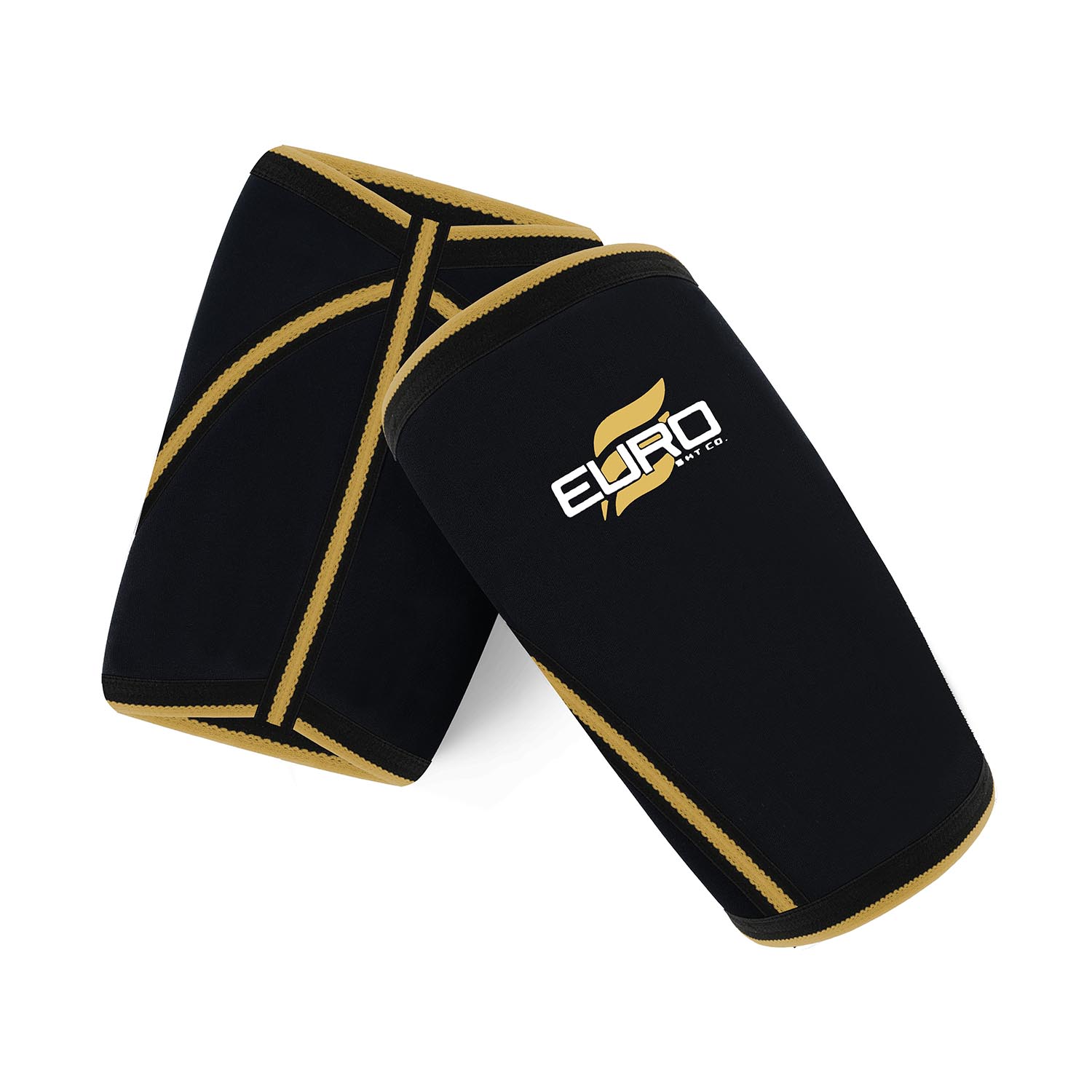 Custom Logo Gym Powerlifting 7mm Weightlifting Compression Knee Support Neoprene Knee Sleeves - Image 5