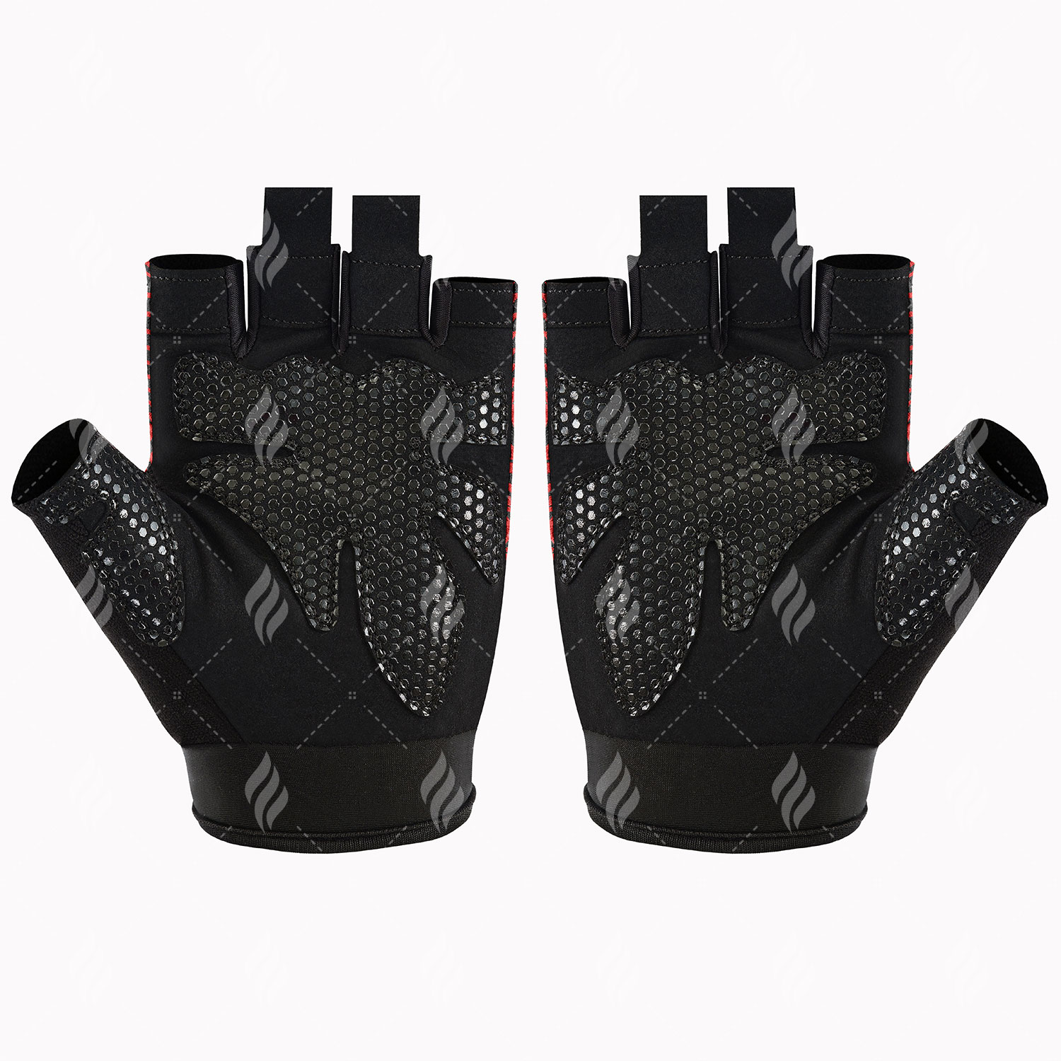 Custom Gym Sport Work Half Finger Recovery Compression Gloves Breathable Copper Hand Arthritis Gloves - Image 5