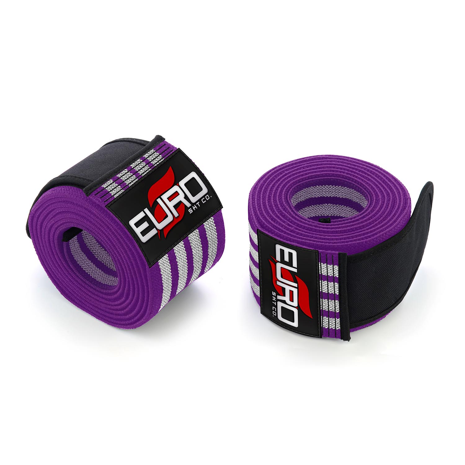Gym Support Knee Wraps Adjustable Compression for Heavy Training - Image 5