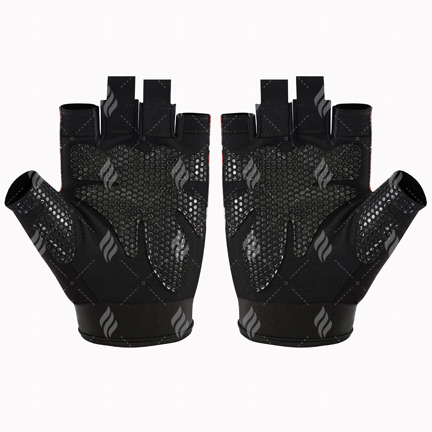 GOLOVEJOY XG87 Fishing Training Climbing Cycling Weight Lifting Fingerless Gym Exercise Powerlifting Fitness Gloves Custom Logo - Image 5