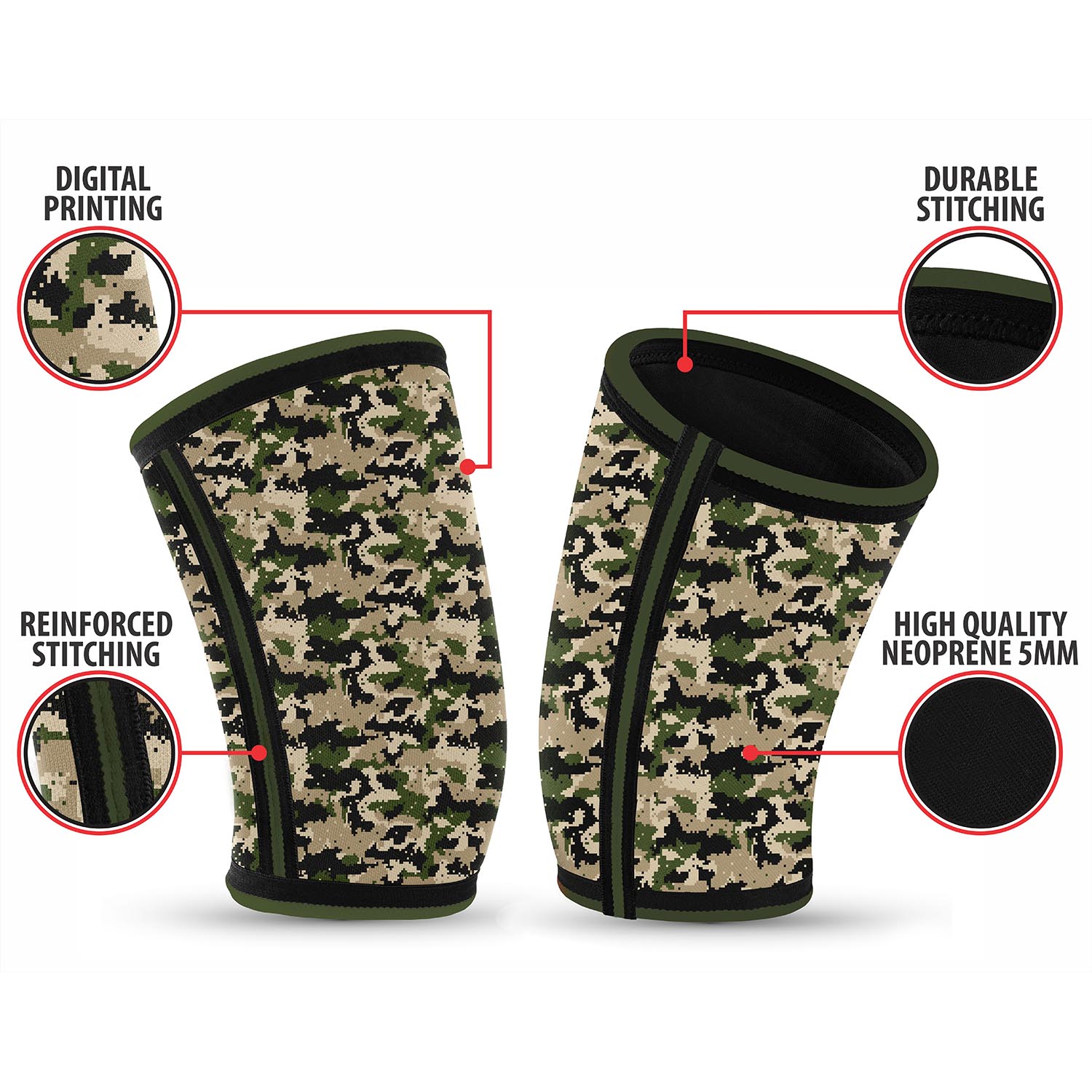Factory Supply High Elasticity Neoprene Weightlifting Accessories Breathable Elbow Sleeve For Weightlifting Powerlifting - Image 6