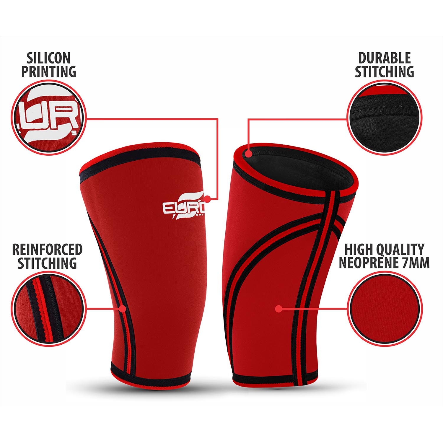 Custom Knee and Elbow Protector Cycling Sport Kneepad Compression Volleyball Knee Brace Support Pads Sleeve With Belt - Image 6