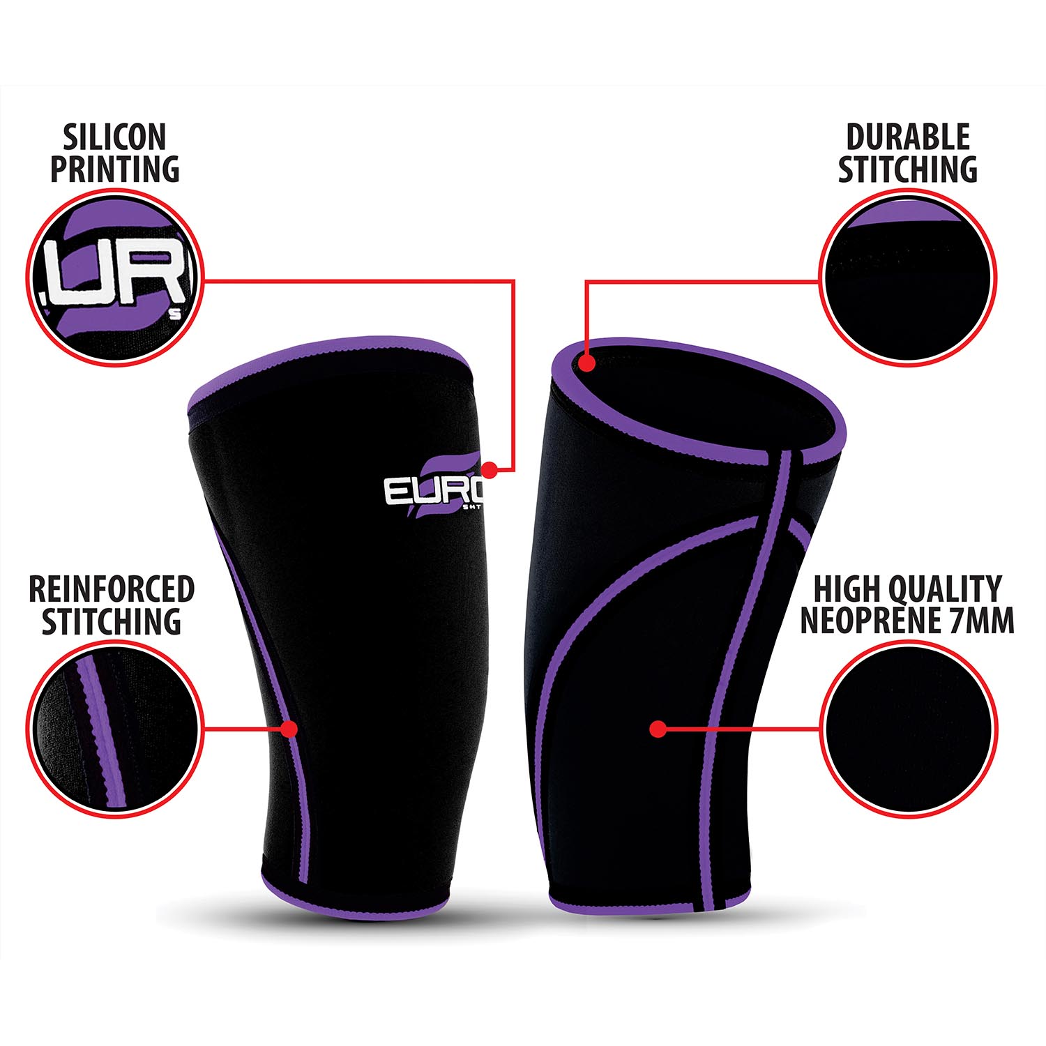Graphene Thick Compression Warm Knitted High-elastic Heats Knee Sleeve - Image 6