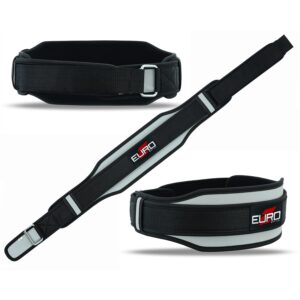 Solid Color Weightlifting Belt with Premium Neoprene Support
