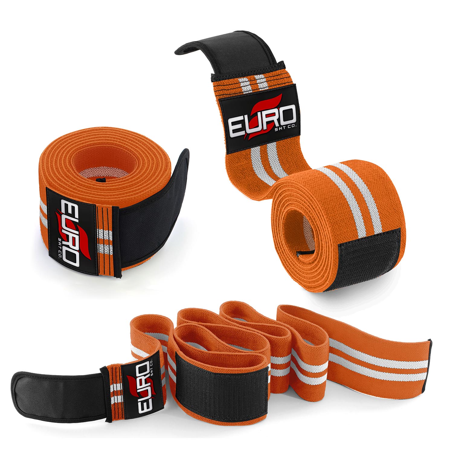 Personalized Knee Wraps with Custom Branding for Gym Brands