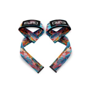 Lifting Straps for Barbell Training with Reinforced Wrist Support
