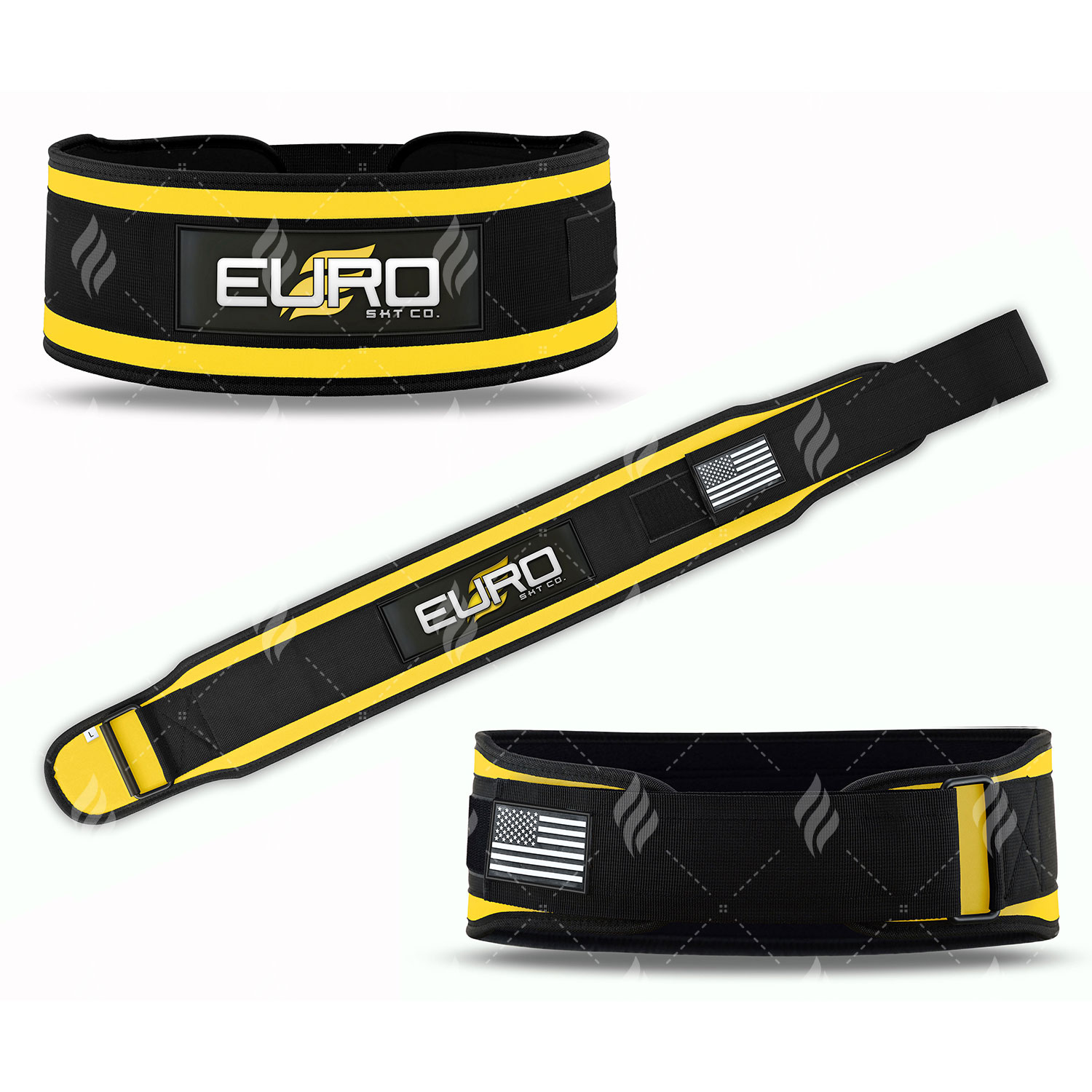 Wholesale Custom Logo Powerlifting Training Fitness Eva Nylon Gym Weight Lifting Belt Weightlifting Belt