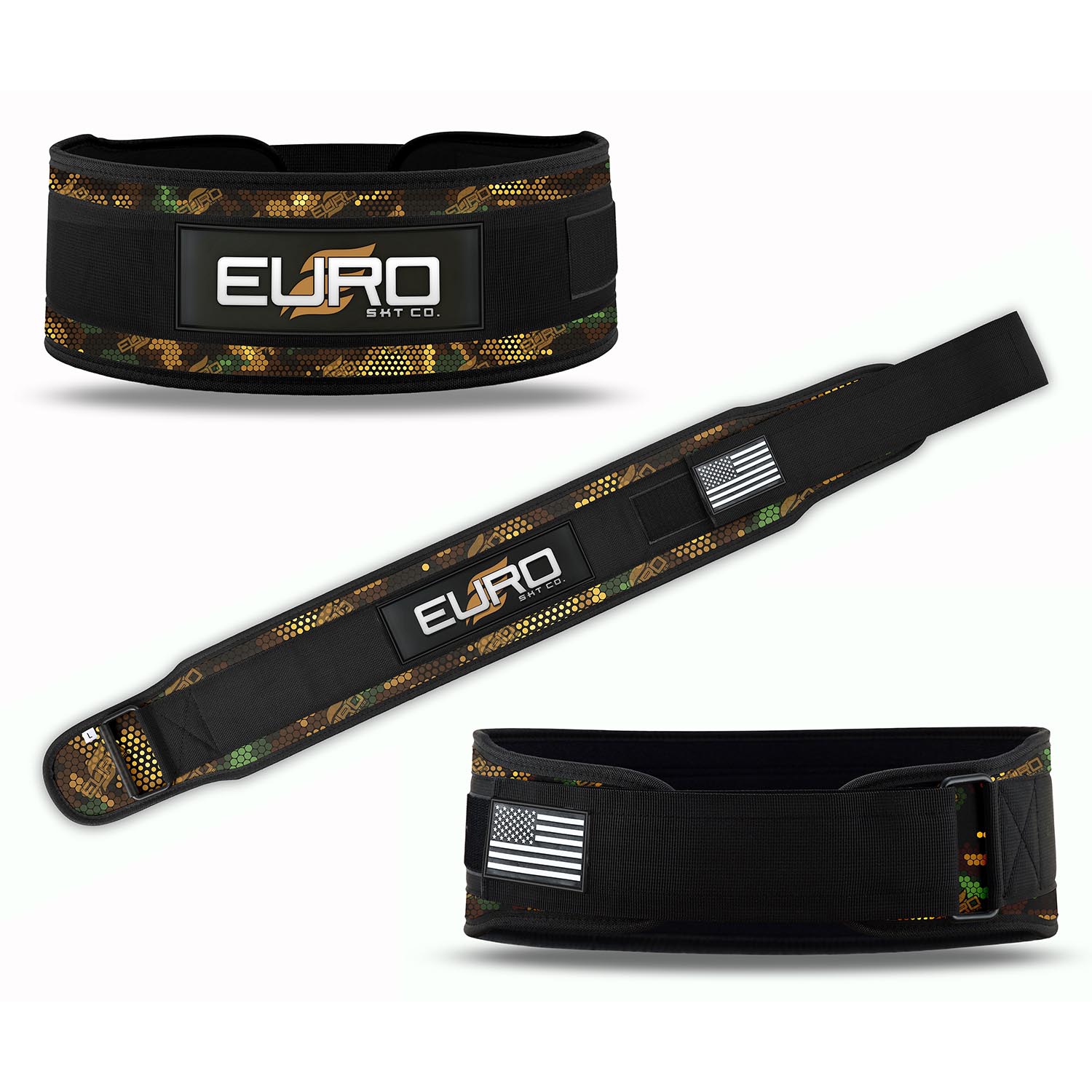 Adjustable Weightlifting Belt Secure Fit for Professional Gyms