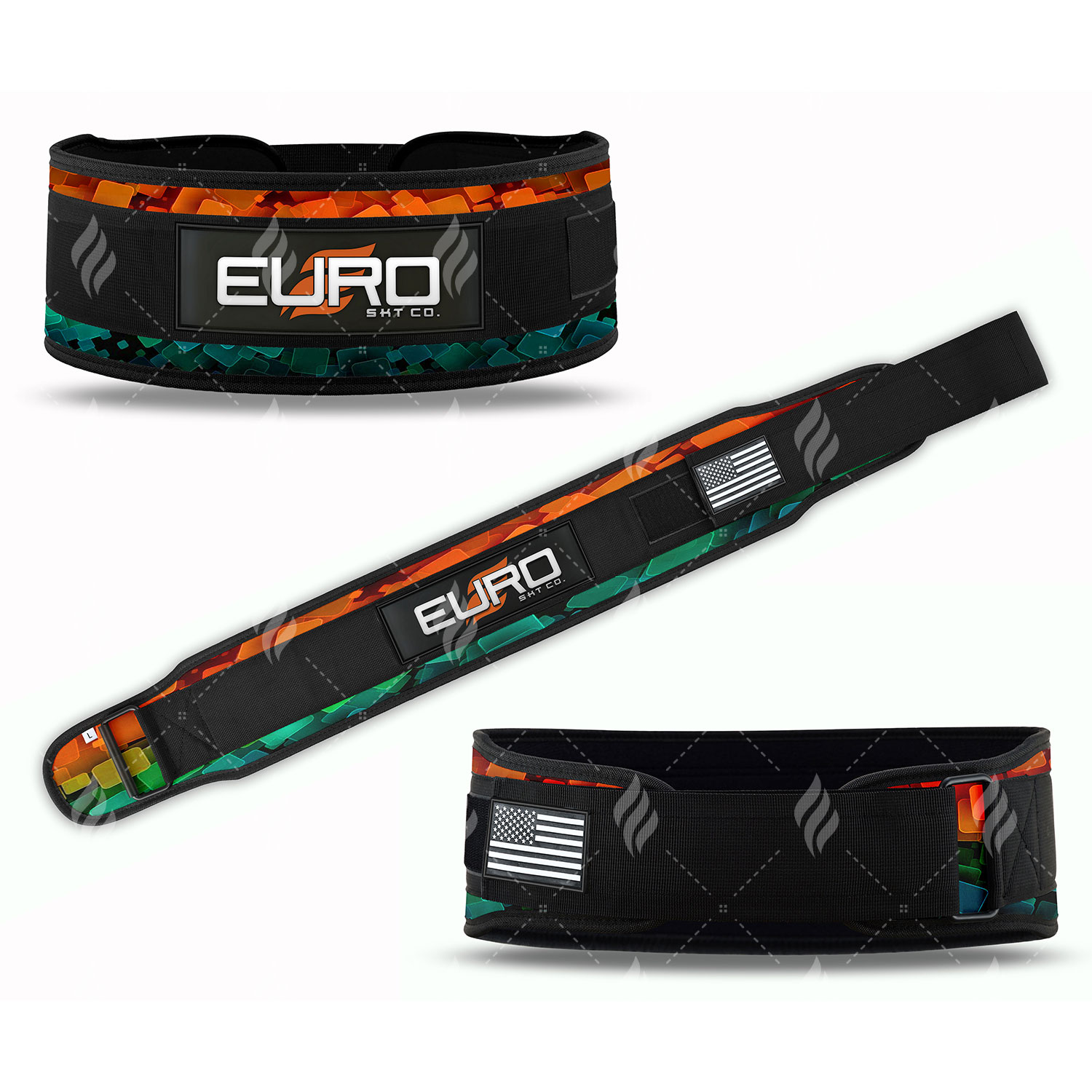 Wholesale Double Prong Cowhide Breathable Weightlifting Belt for Men and Women Customizable Fitness Belts