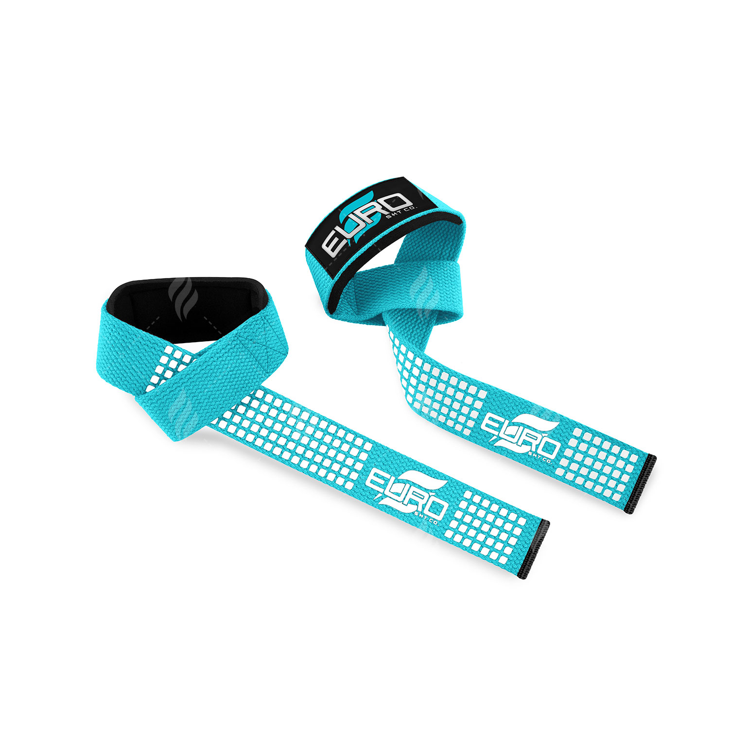 Men and Women's Cotton Lifting Straps Gym Wrist Wraps and Hand Grips Padded Deadlift Straps for Weightlifting - Image 2
