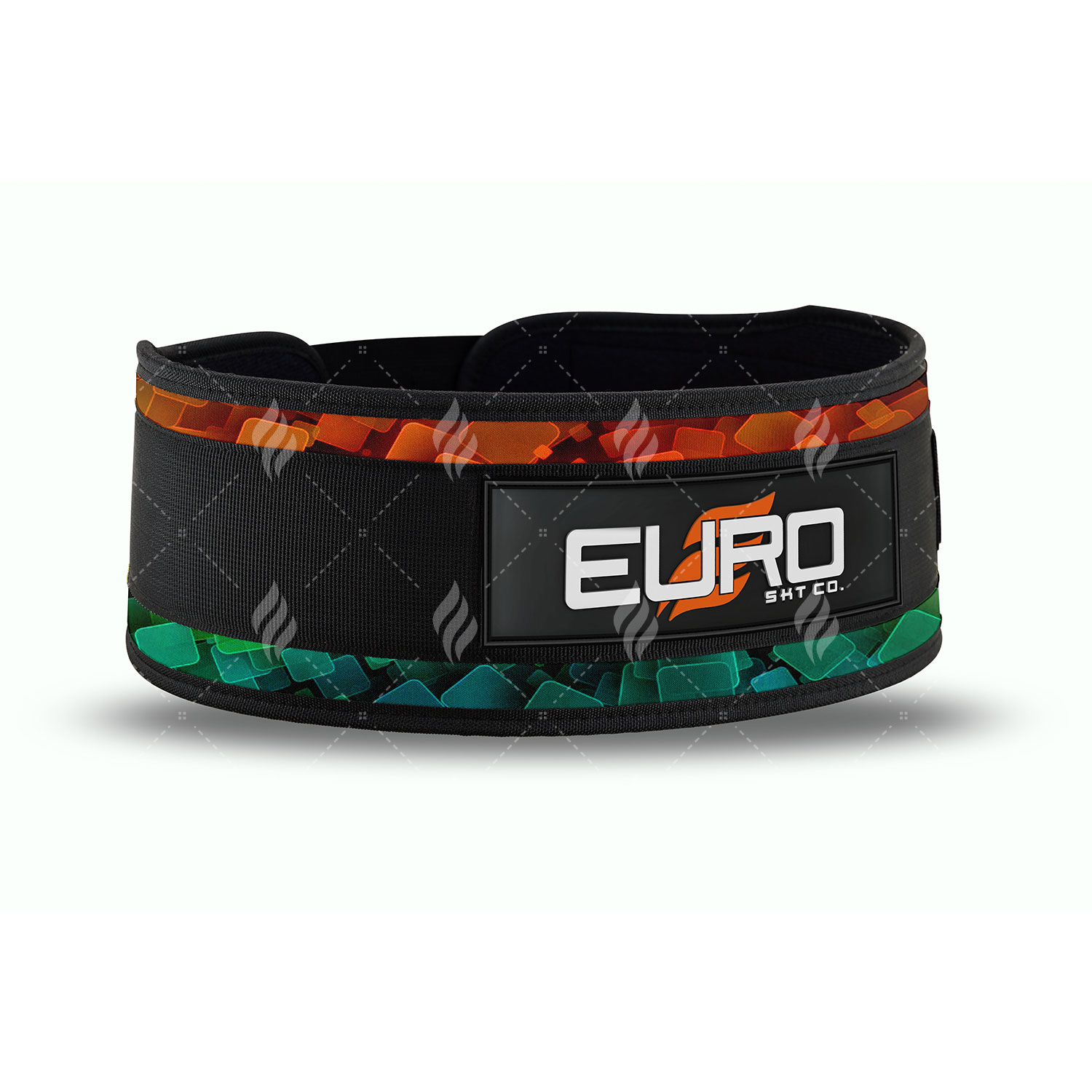 Wholesale Double Prong Cowhide Breathable Weightlifting Belt for Men and Women Customizable Fitness Belts - Image 2