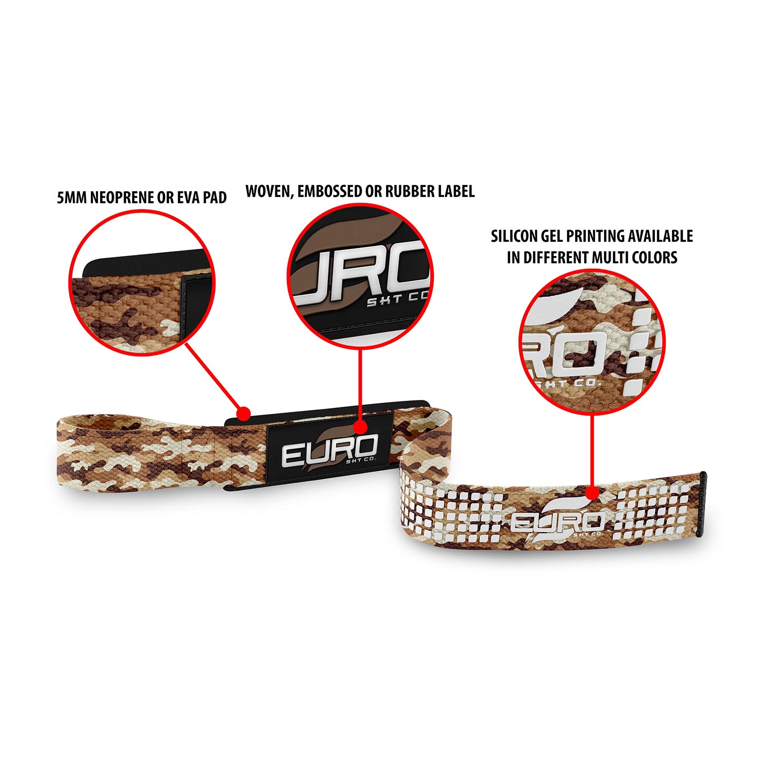 Lifting Straps for Shrugs with Heavy Duty Wrist Support - Image 6
