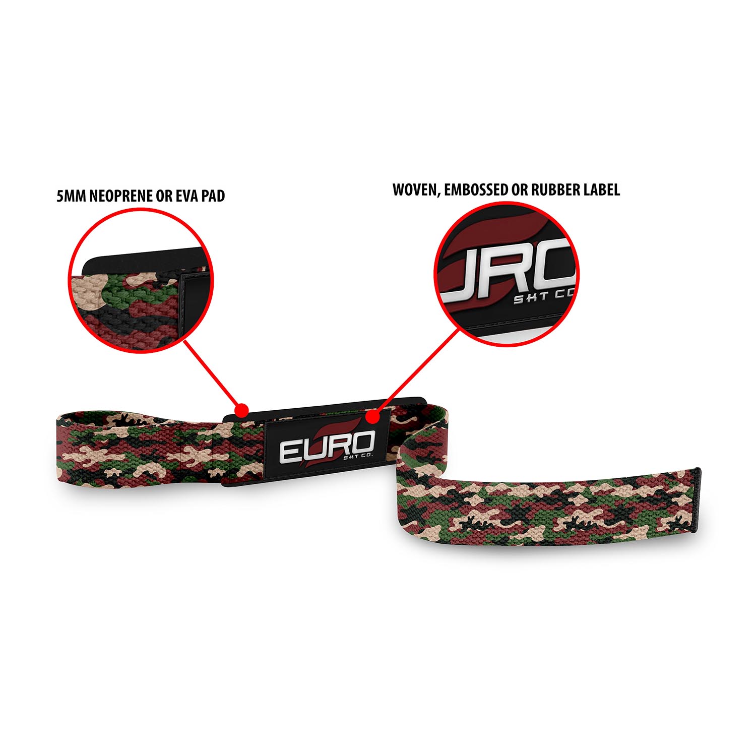 Personalized Lifting Straps with Custom Branding for Fitness Brands - Image 6
