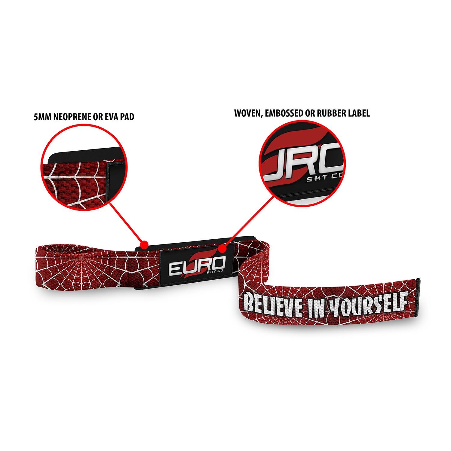 Soft Wrist Lifting Straps Padded Comfort for Gym Training - Image 6