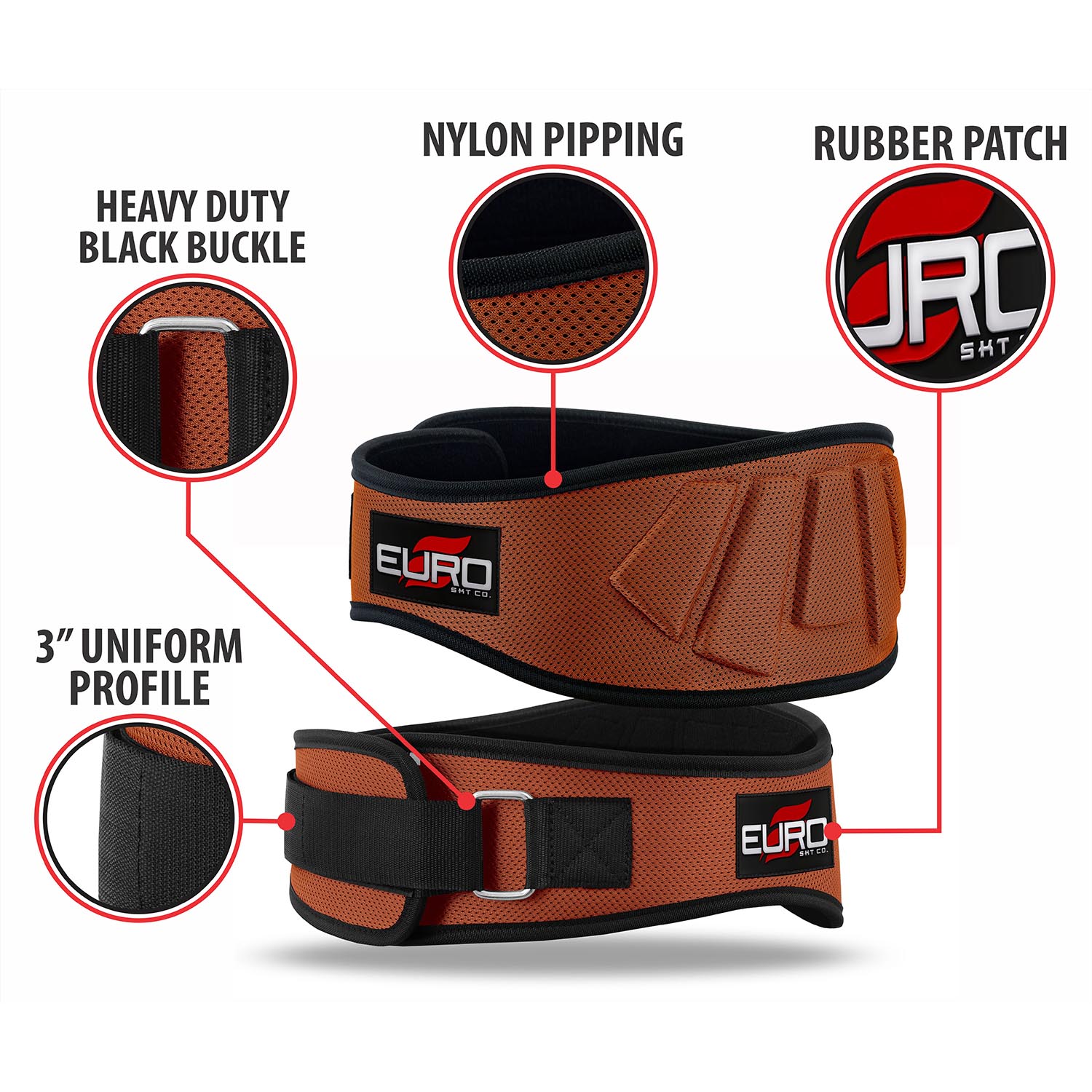 Flexible Neoprene Belt with Adjustable Support for Custom Gyms - Image 6