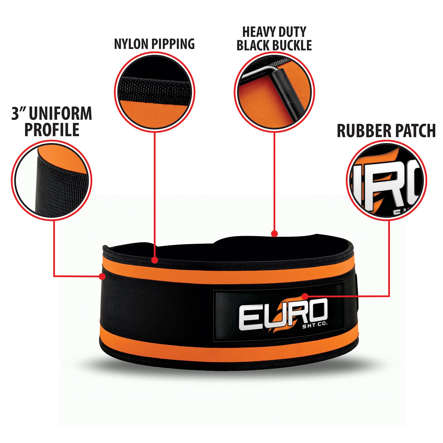 Adjustable Gym Belt with Padded Lumbar Support for OEM Buyers - Image 6