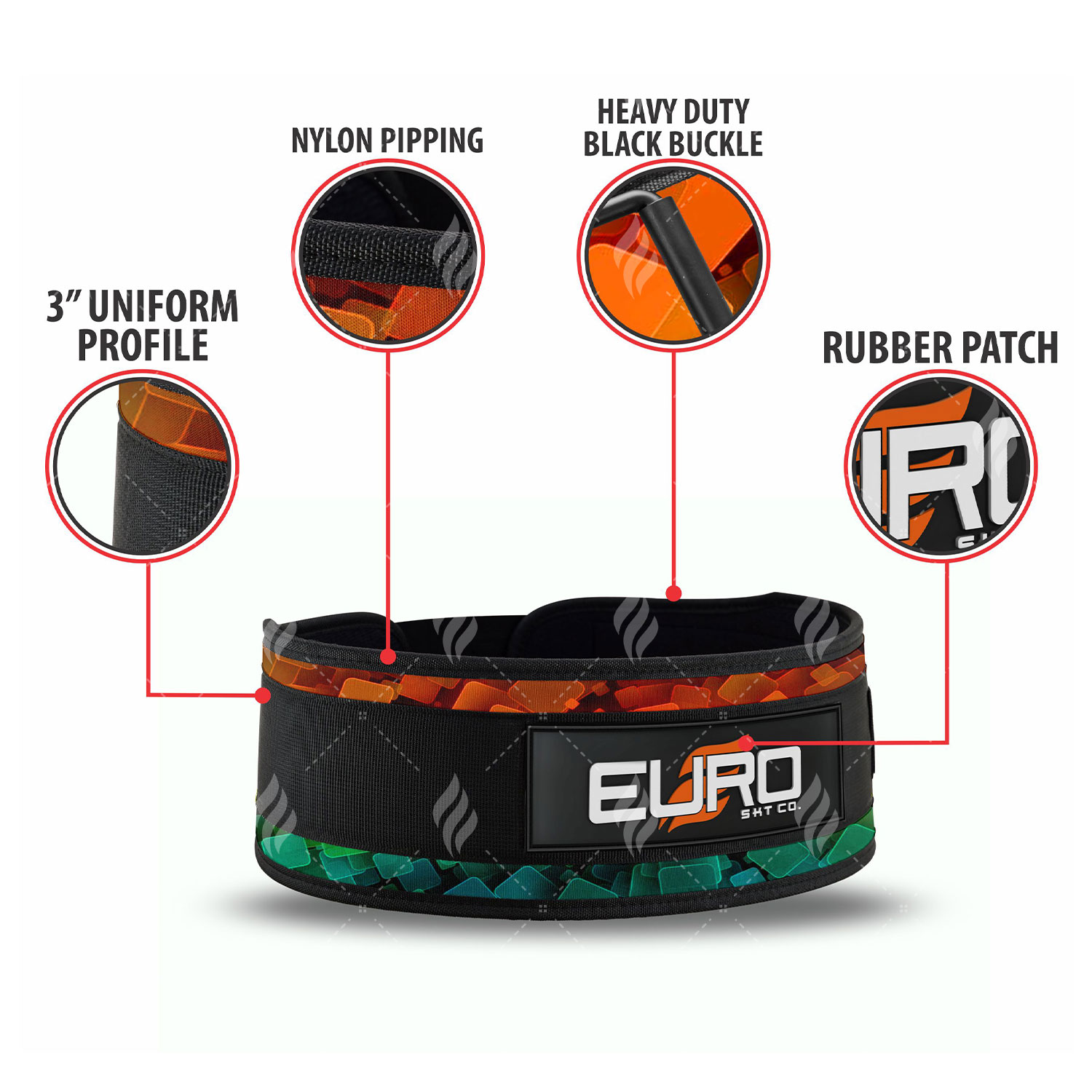 Wholesale Double Prong Cowhide Breathable Weightlifting Belt for Men and Women Customizable Fitness Belts - Image 6