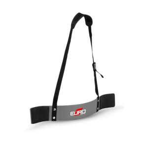 Bicep Curl Arm Blaster with Adjustable Padded Neck Strap
