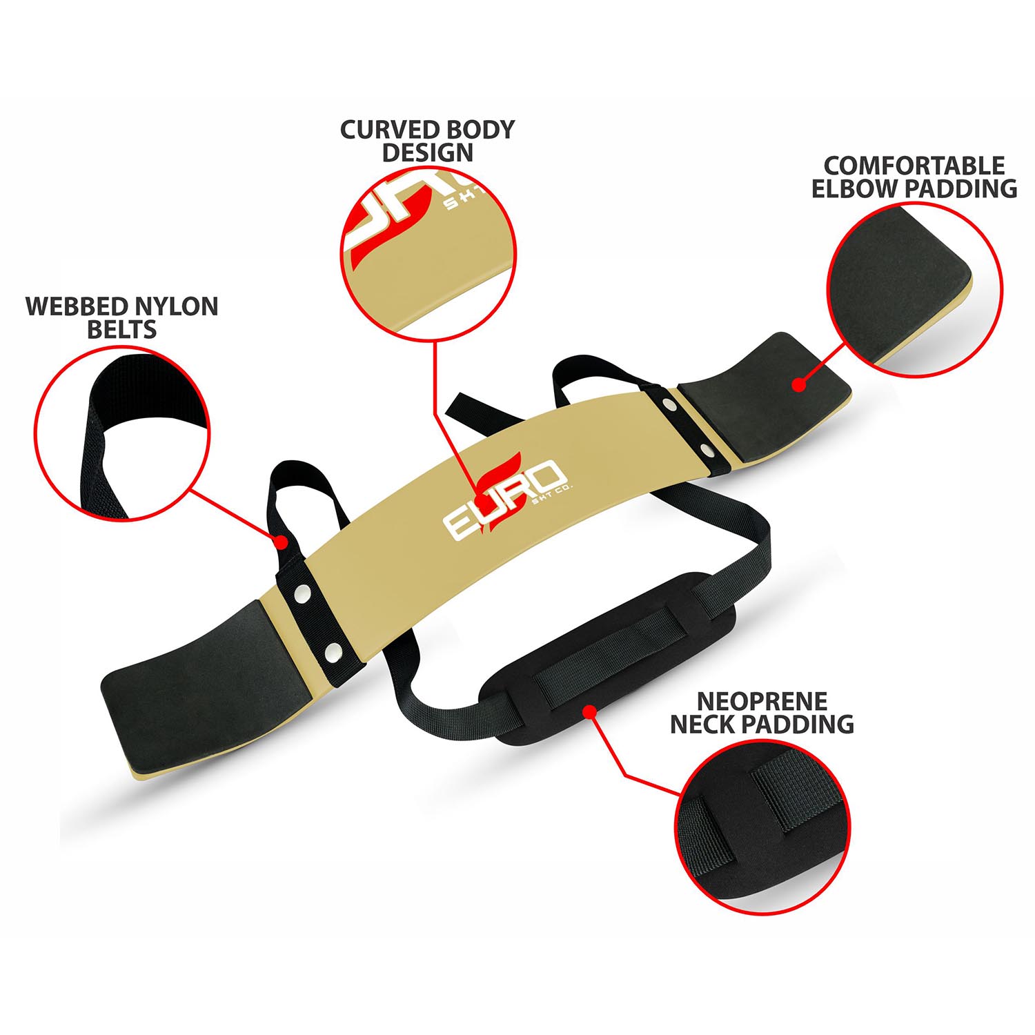 Bicep Blaster Adjustable Neck Strap for Focused Curl Training - Image 6
