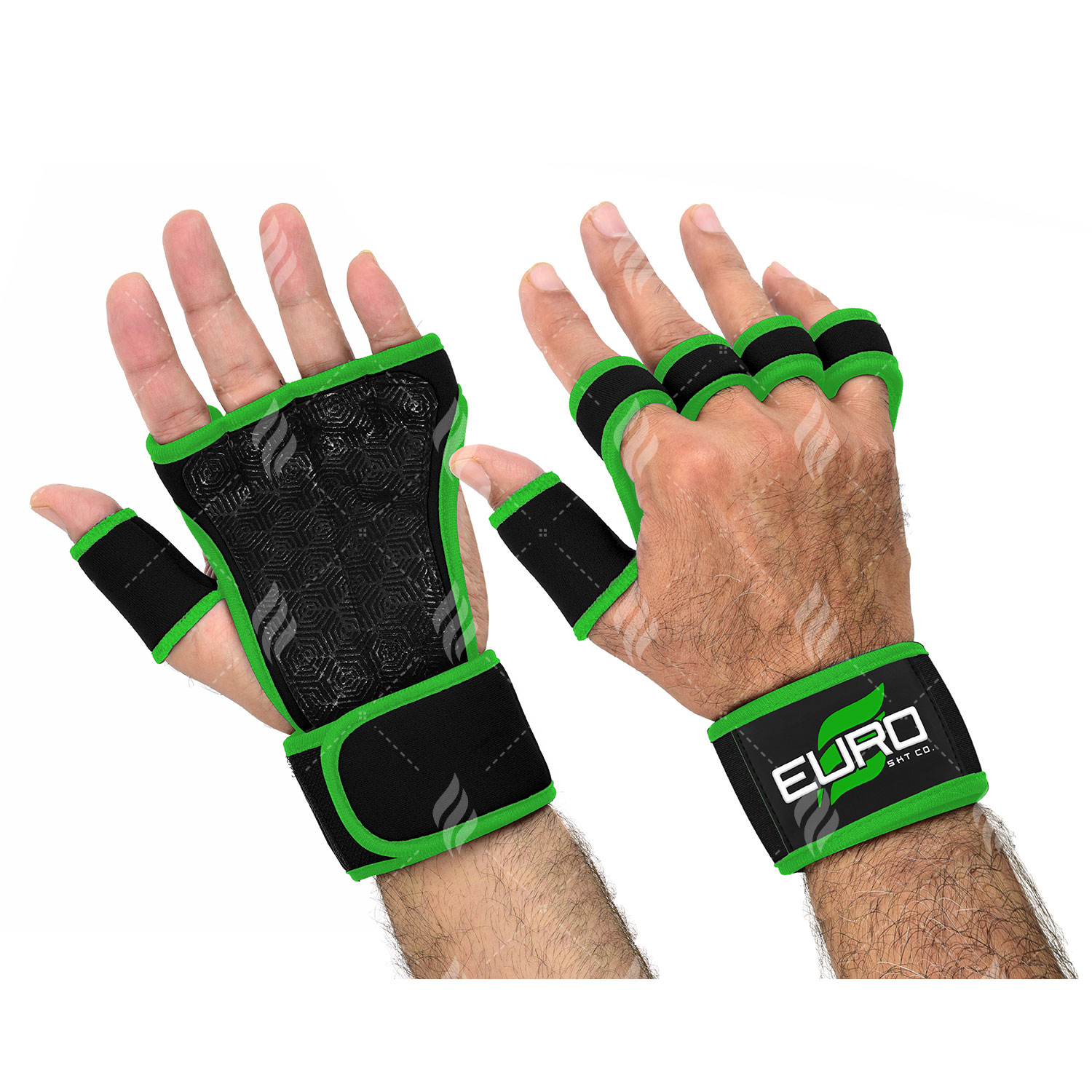 Neoprene Weightlifting Strength Training Gloves Sports Gym Workout Half Fingers Fitness Gloves Hand Protection Neoprene Glove