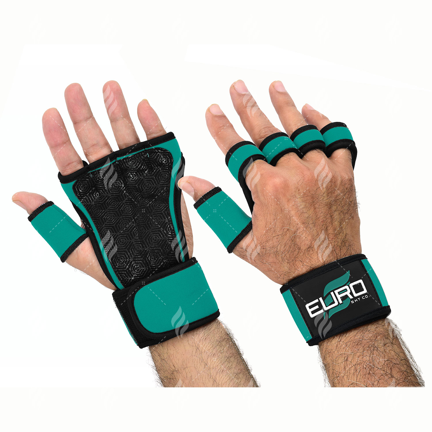 Top Sale Custom Men's Neoprene Gym Gloves with Wrist Support for Weightlifting Workout