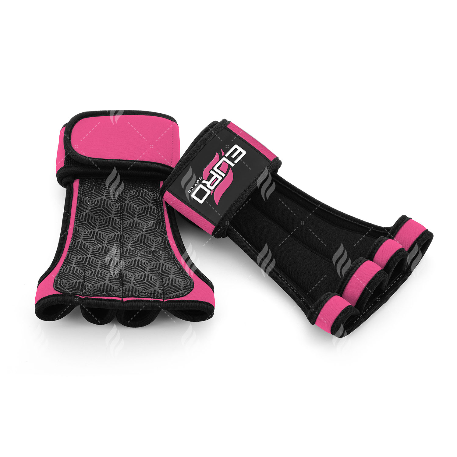 Neoprene Black Weight Lifting Gloves Gym Gloves Fitness Gloves - Image 2