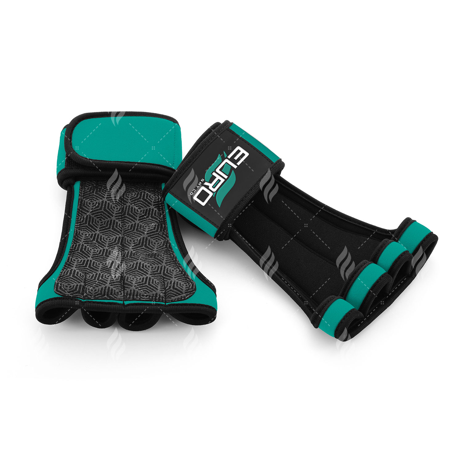 Top Sale Custom Men's Neoprene Gym Gloves with Wrist Support for Weightlifting Workout - Image 2