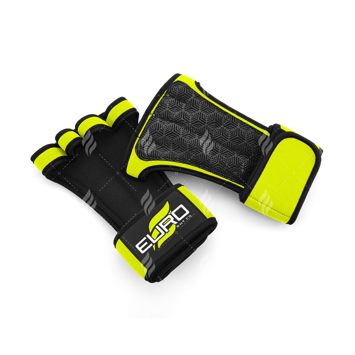 Half Finger Sports Gloves Workout Fitness Weightlifting Gym Gloves Custom Neoprene Grip Pads - Image 3