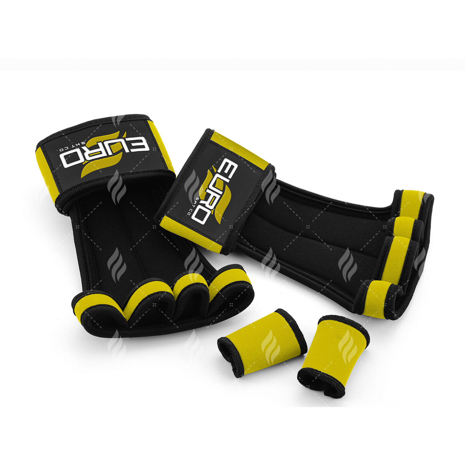 Custom Logo Neoprene Half Finger Weightlifting Gloves for Men Women Gym Fitness Workout - Image 4