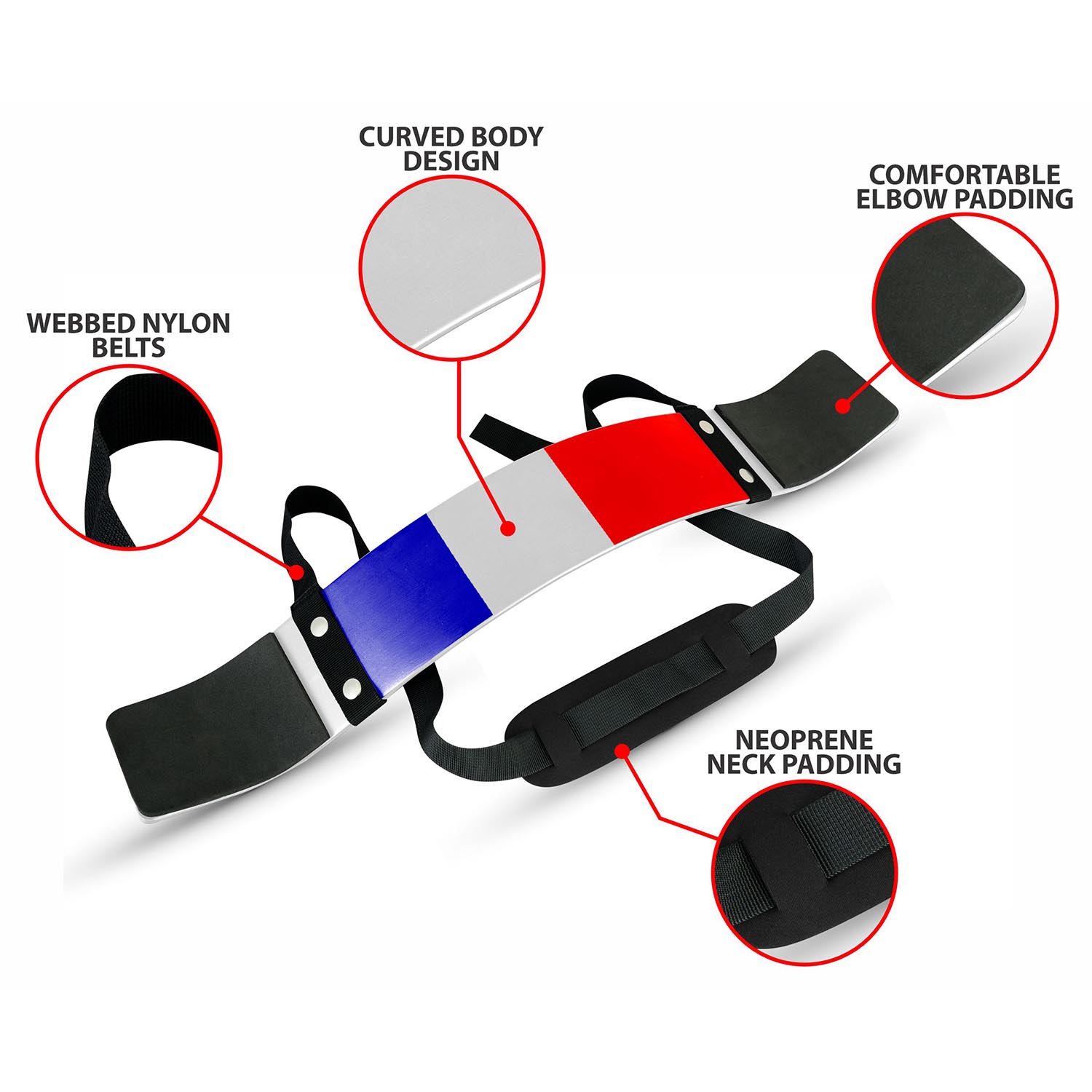 Weight Training Arm Blaster Padded Support for Bicep Workouts - Image 6