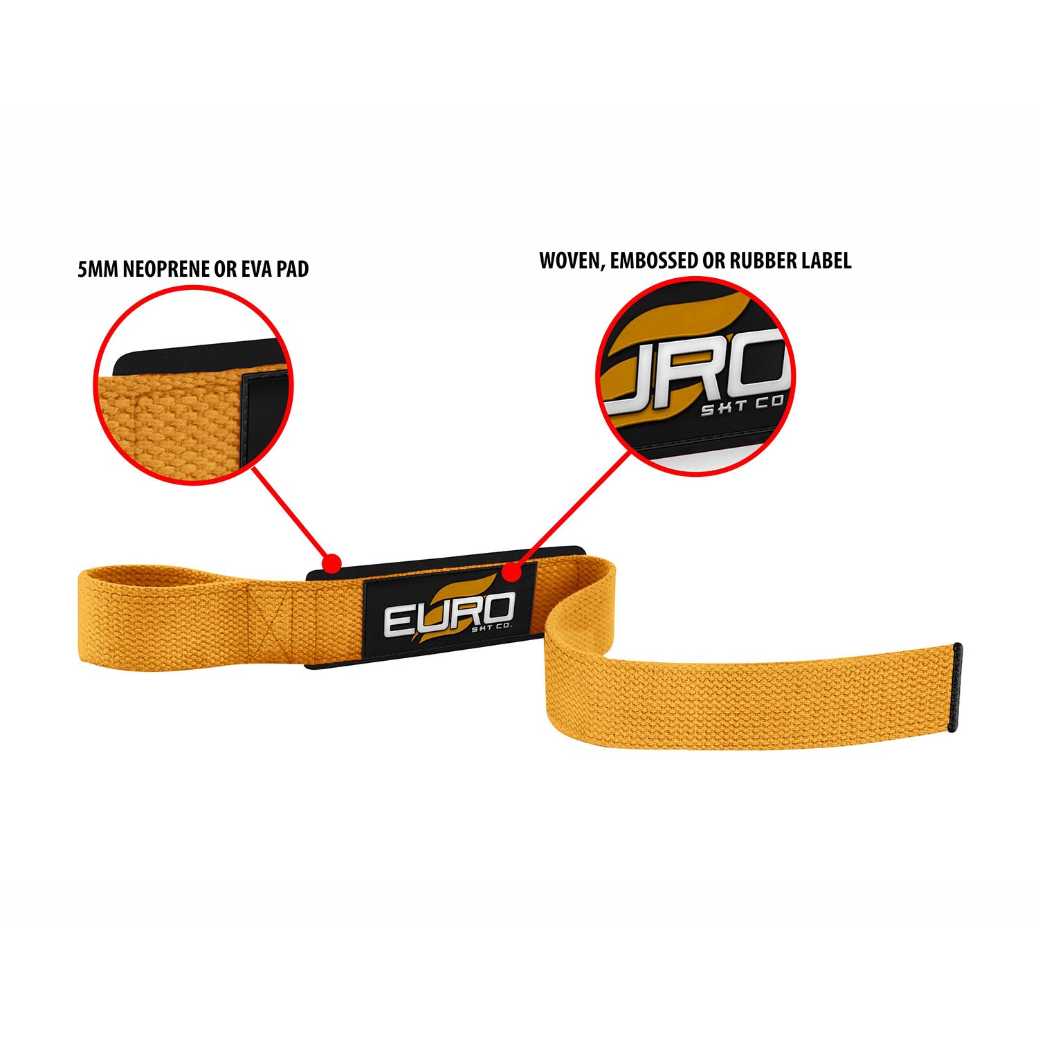 Comfortable Lifting Straps Padded Wrist Design for Heavy Training - Image 6