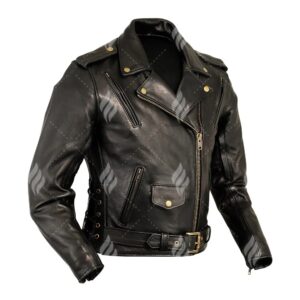Fashion Men Leather Jacket With High Quality