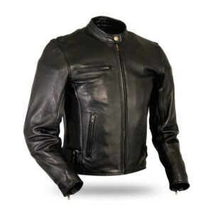 Custom Made Fashion Men's Winter Leather Jacket