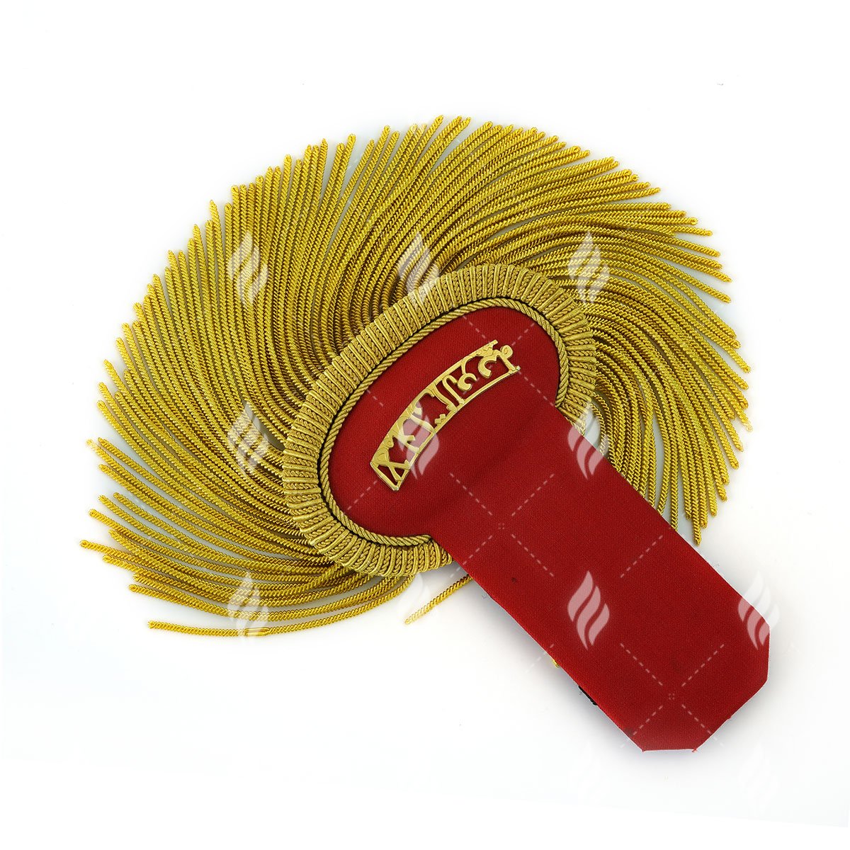 Red Gold Bullion Epaulettes Shoulders
