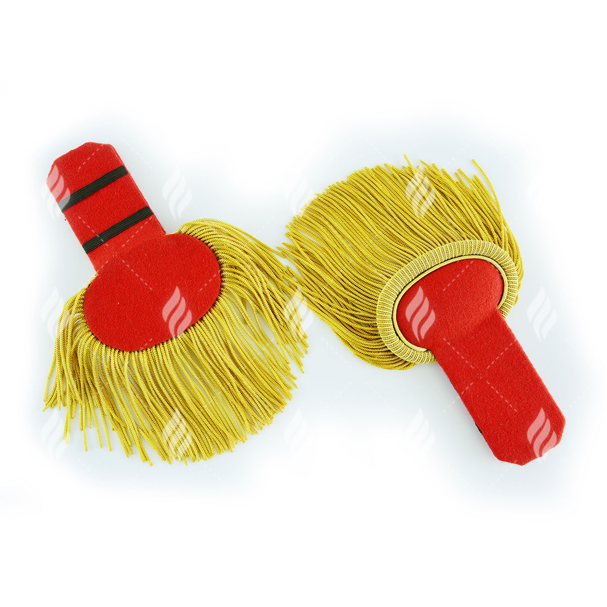 Red Gold Bullion Epaulettes Shoulders - Image 2